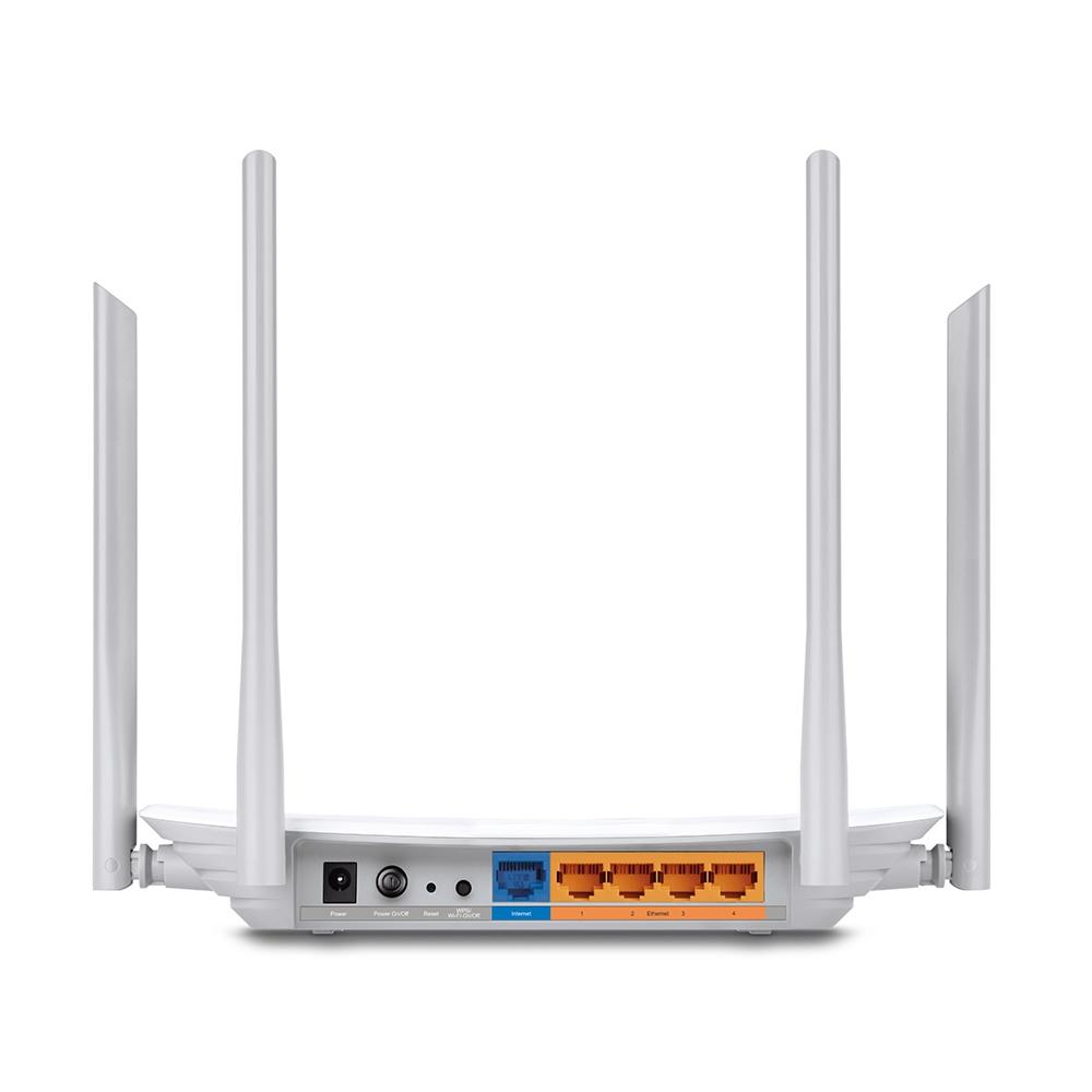 TP Link Archer C50 EU WLAN Router AC1200 Dual Band Gigabit Ethernet Schwarz