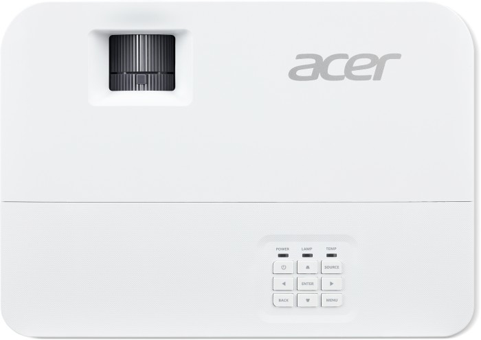 Acer H6815BD Standard Throw Projektor 4000 ANSI Lumen DLP UHD 4K  3840x2160  3D Weiss Video & Audio