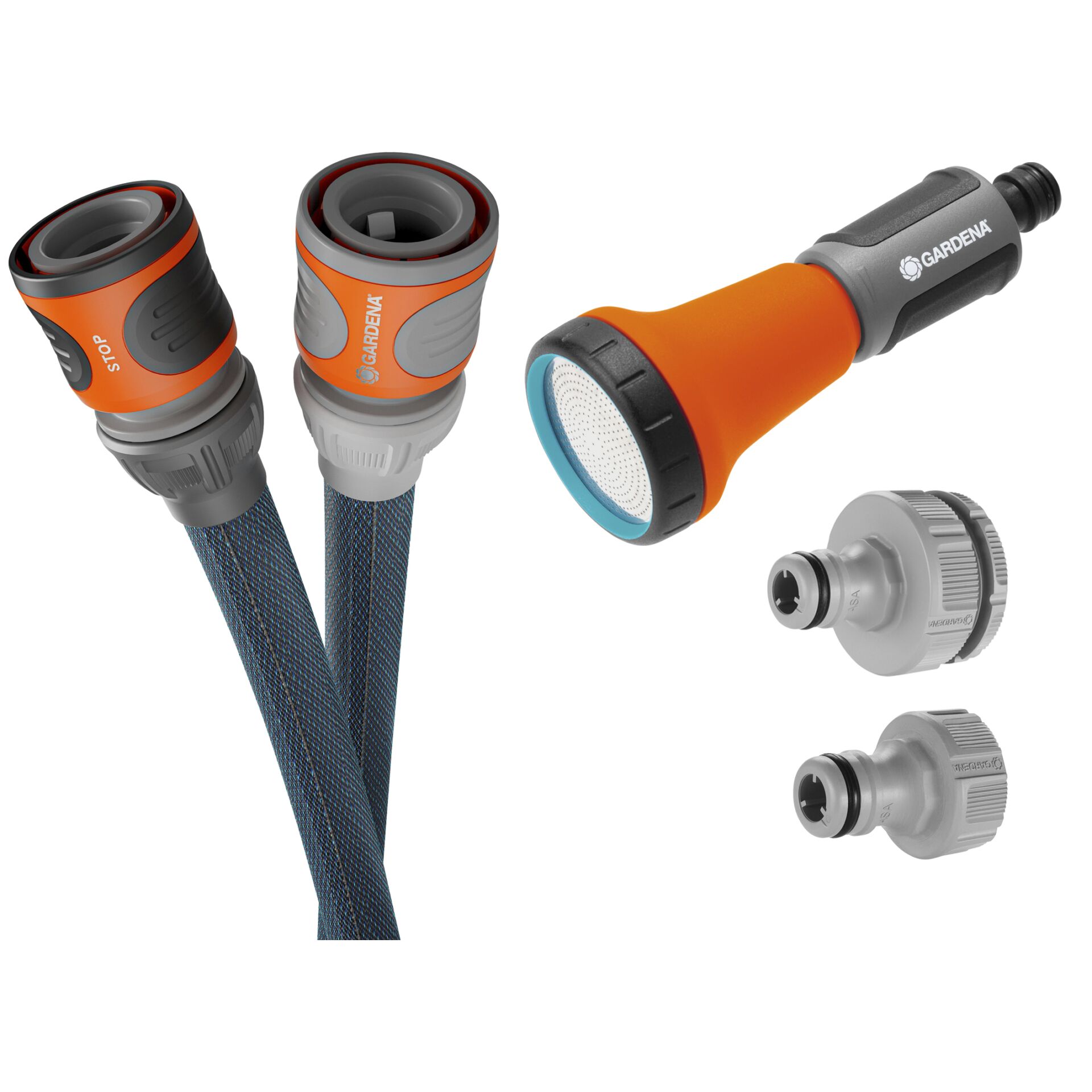 GARDENA Textilschlauch Liano Xtreme 12   15 m Set Gartenbewaesserung
