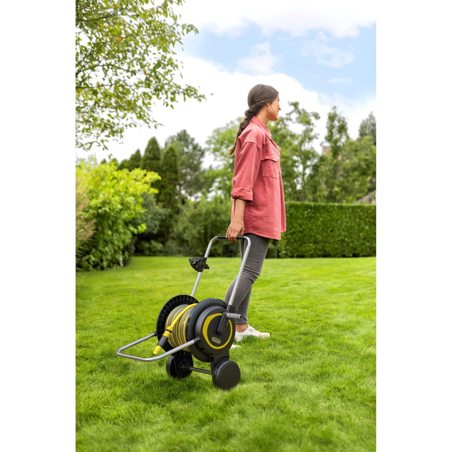 Kaercher Schlauchwagen HT 3 Gartenbewaesserung