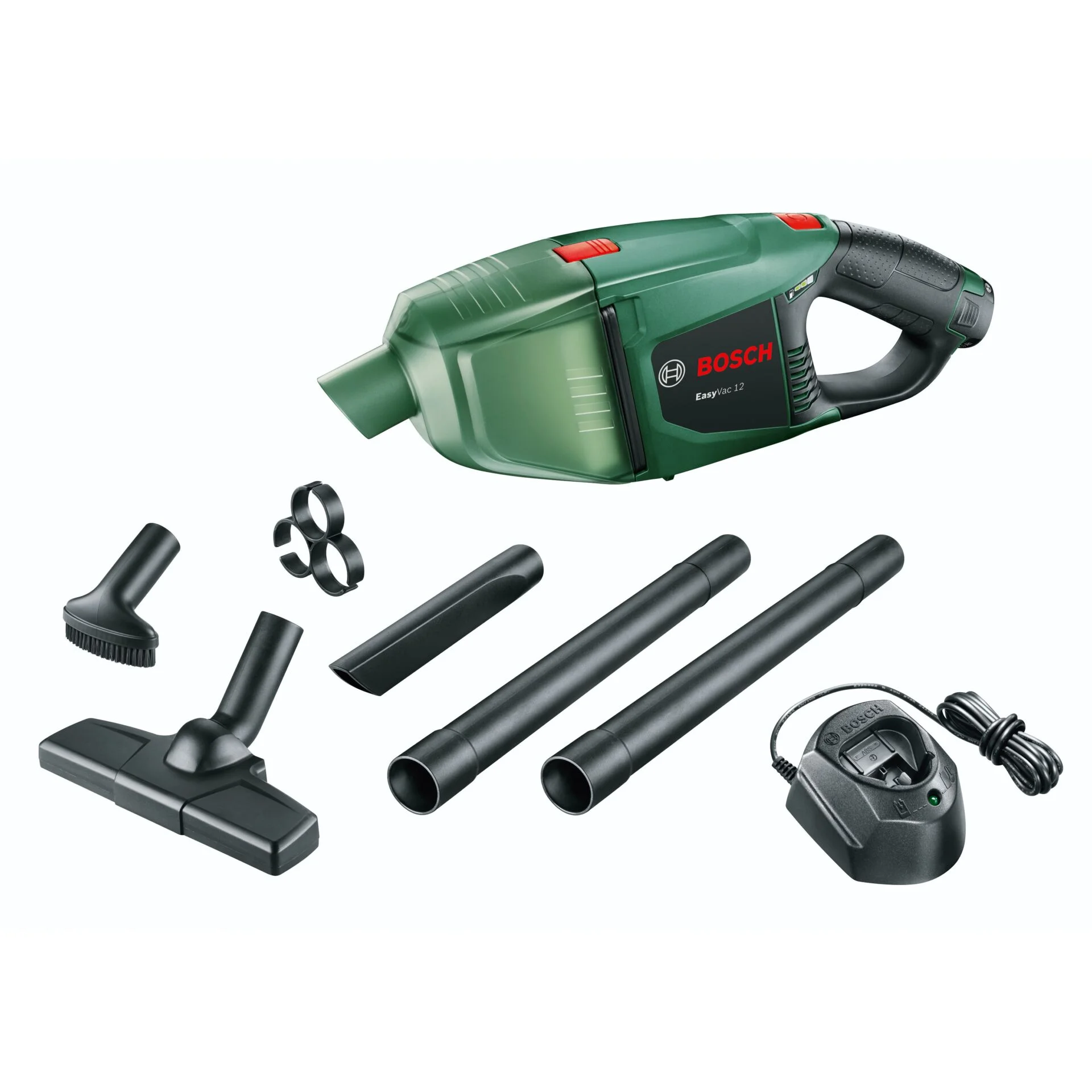 Bosch EasyVac 12 2 in 1 Stabstaubsauger Trocken Beutellos Schwarz  Gruen 2 5 Ah Staubsauger & Reiniger