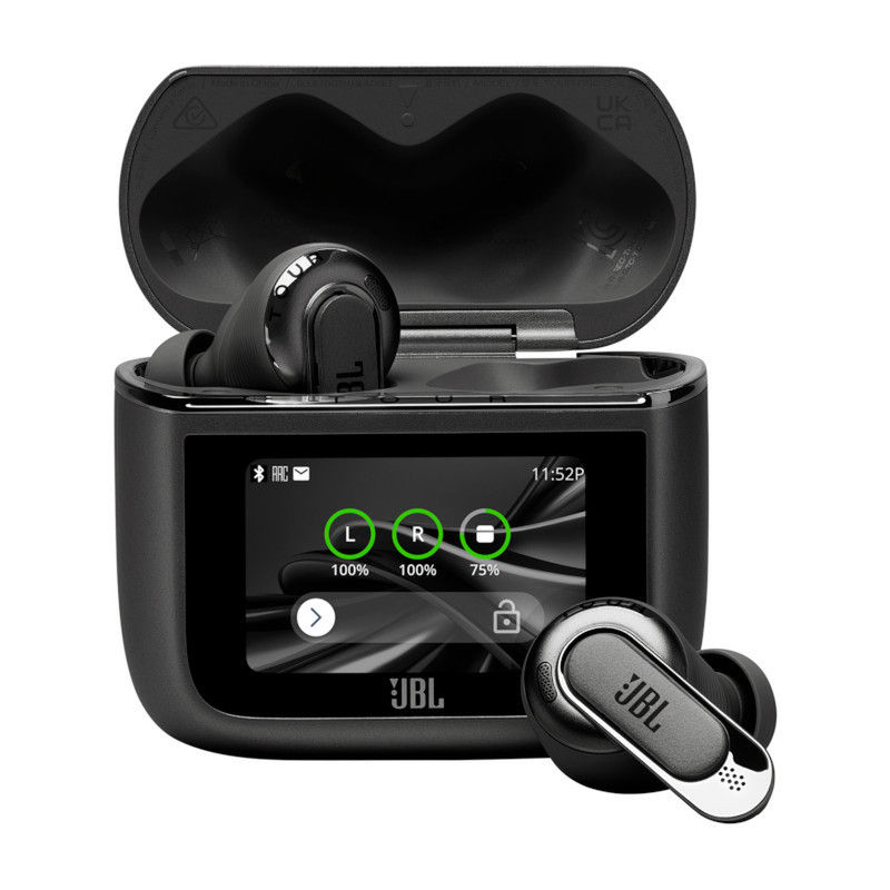 JBL Kabellose In Ear Noise Canceling Kopfhoerer Tour Pro 3 TWS wireless charging Black