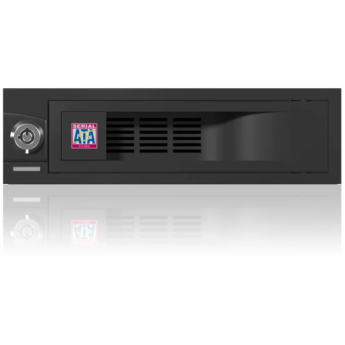RaidSonic ICY BOX IB 168SK B Wechselrahmen fuer 1x HDD Speichermedien