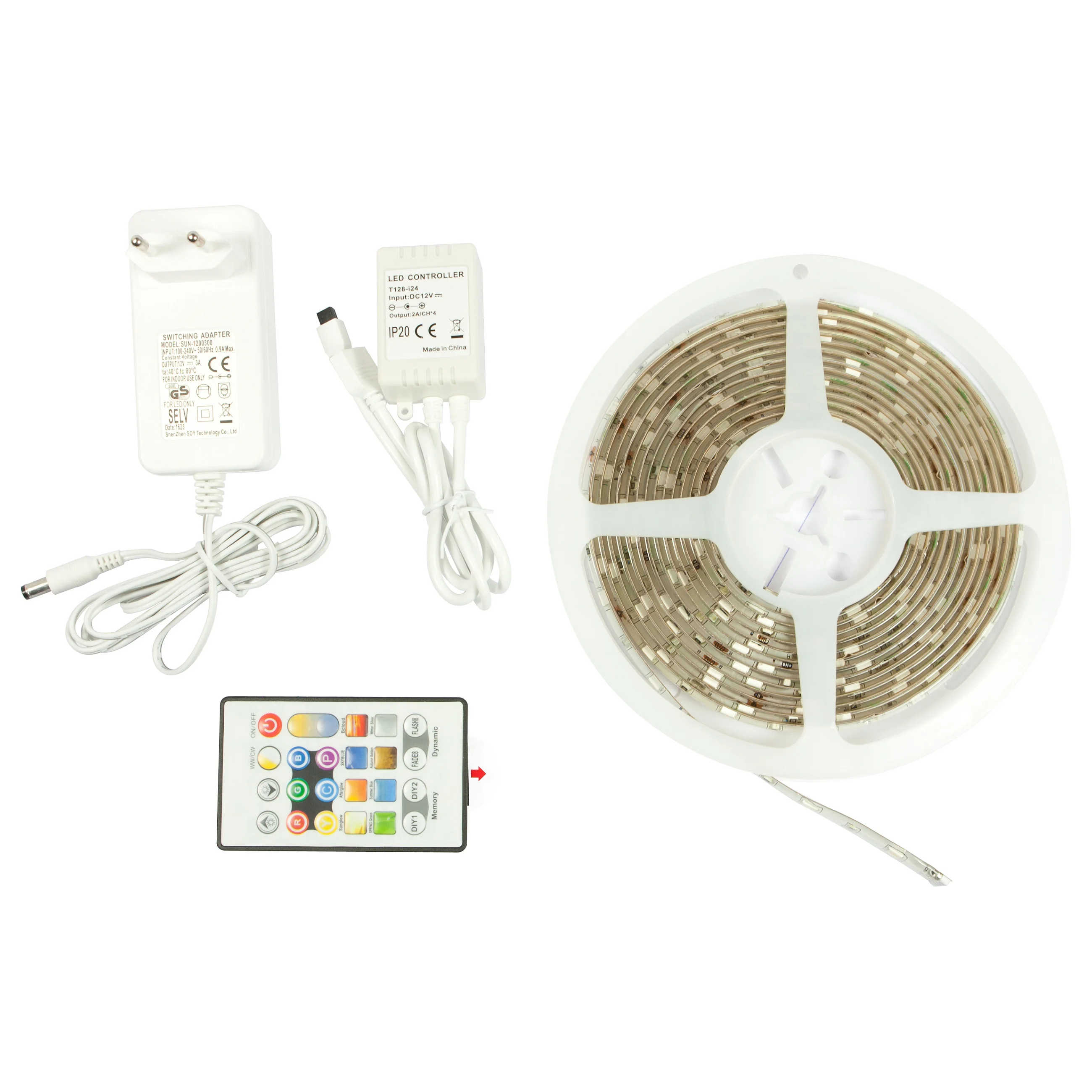Synergy21 Synergy 21 LED Flex Strip 5050   30 RGB W DC12V KOMPLETT Set V2 Lightstrips