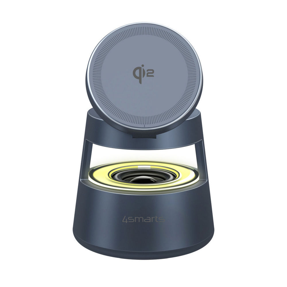 4SMARTS Ladestation Qi2 Aura Sound Mobilfunk