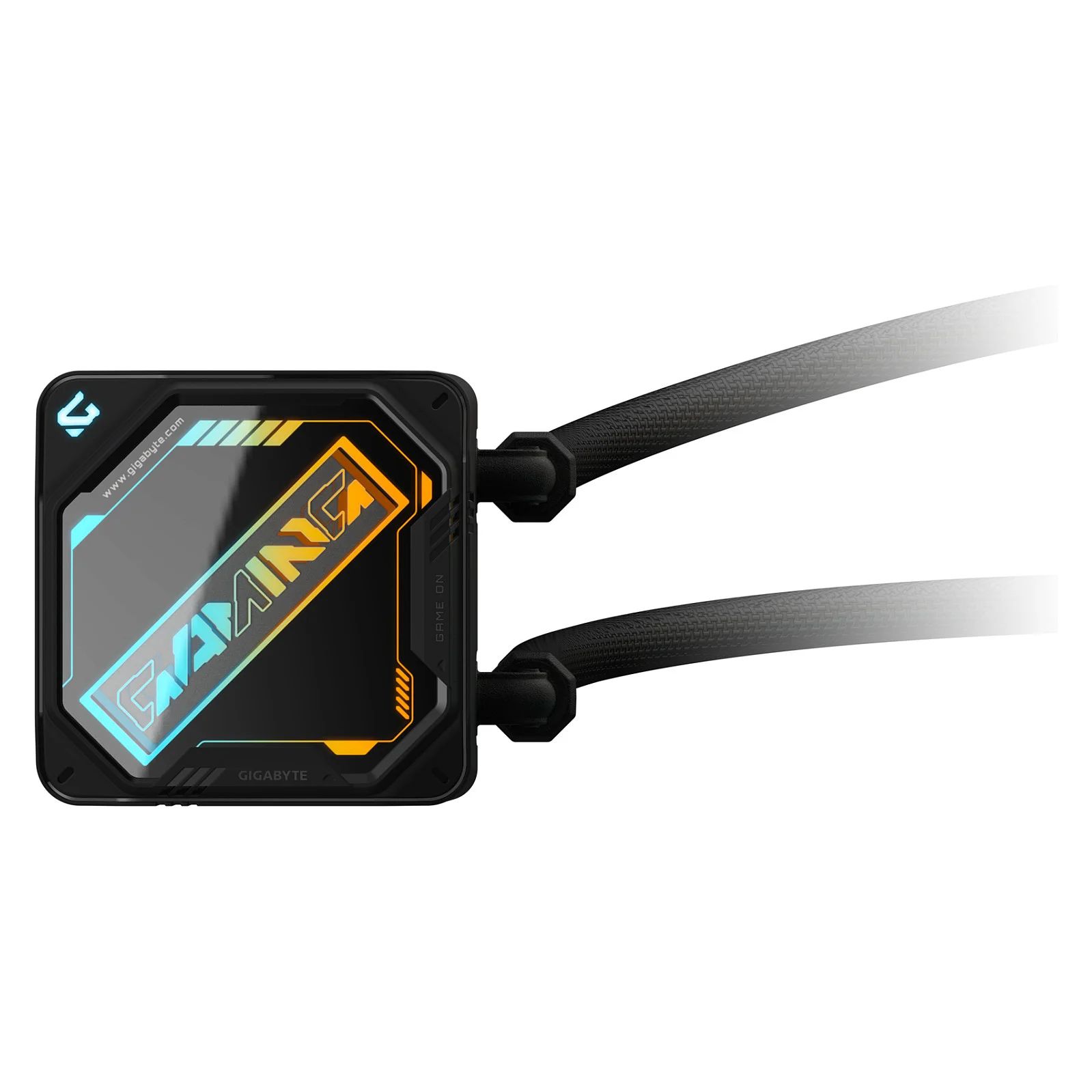 GIGABYTE GAMING 360 Fluessigkeitskuehler fuer CPU   3x120 mm ARGB Luefter  Schiebe Verriegelungsmechanismus  DAISY CHAIN  Kompatibel mit Intel LGA 1851 und AMD AM5 PC-Komponenten