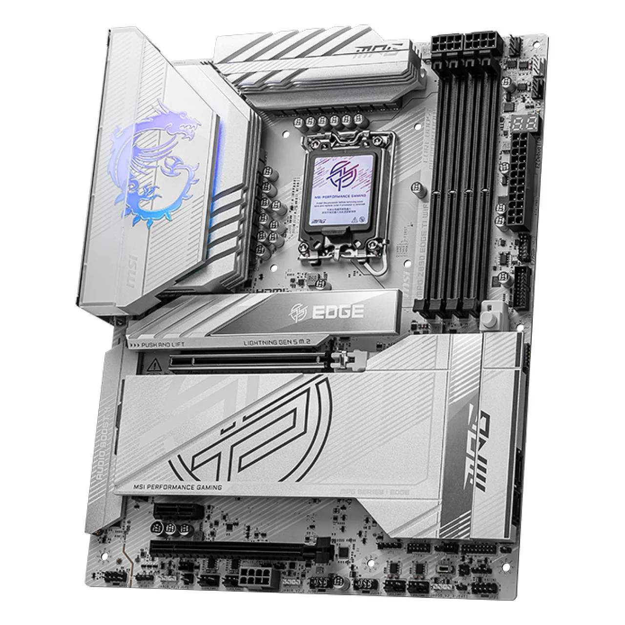 MSI MPG Z890 EDGE TI WIFI Motherboard Intel Z890 LGA 1851  Socket V1  ATX PC-Zubehoer