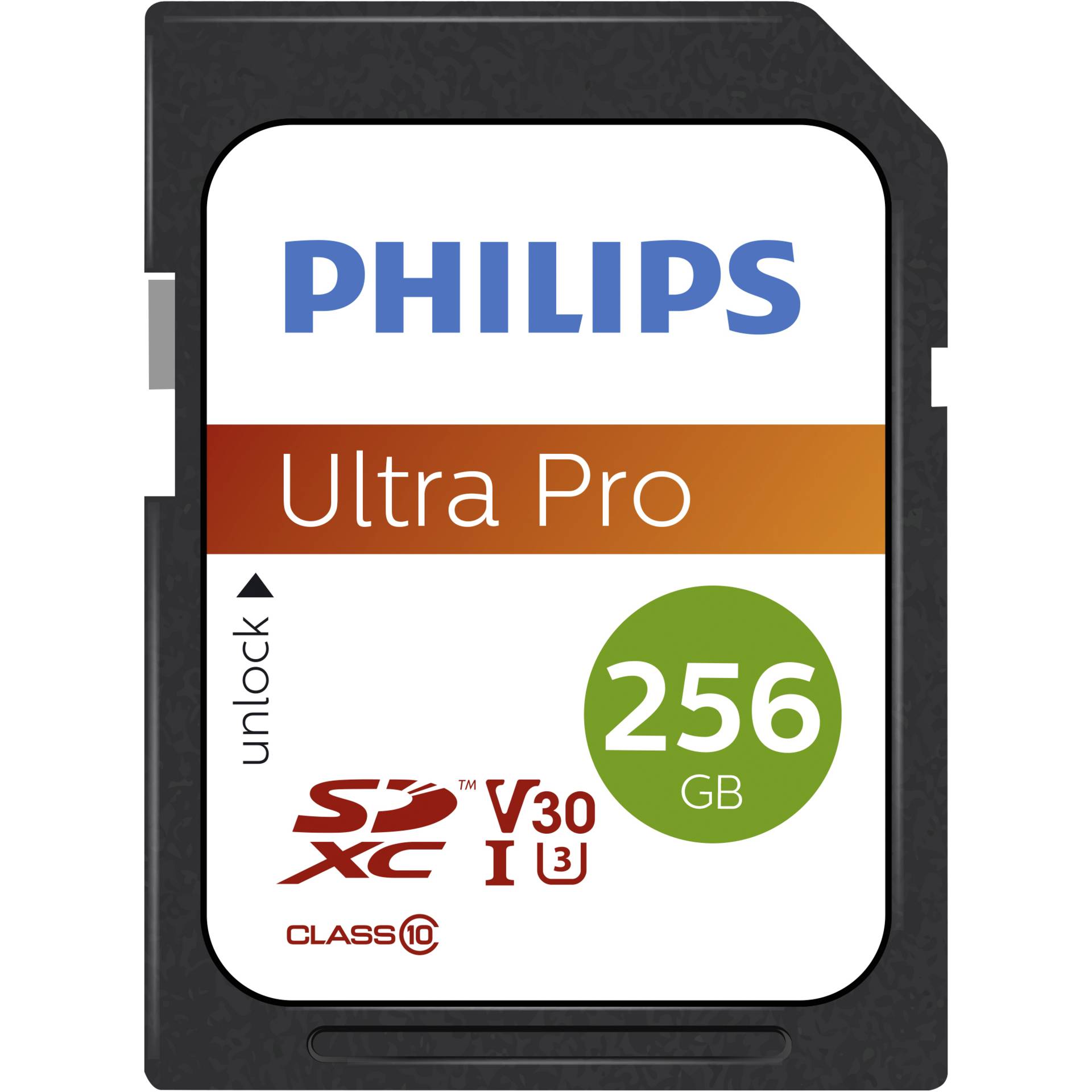Philips FM25SD65B 256 GB SDXC UHS I Klasse 10 Speichermedien