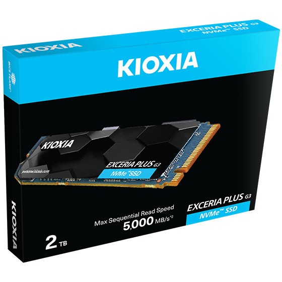 Kioxia SSD M 2  2280  Exceria Plus G3 NVMe 2TB Speichermedien