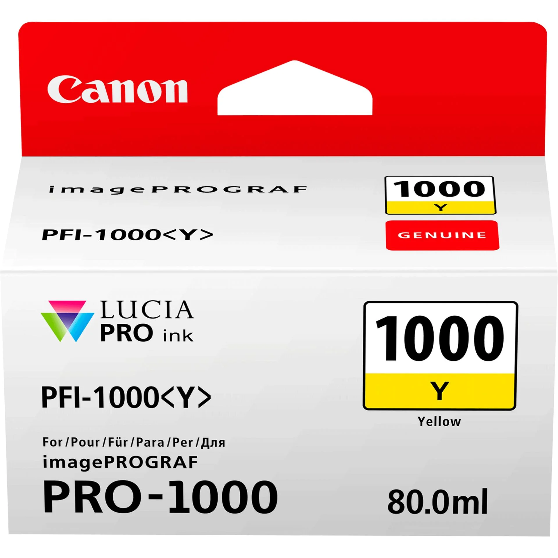 Canon PFI 1000Y Tinte Gelb Drucker & Scanner