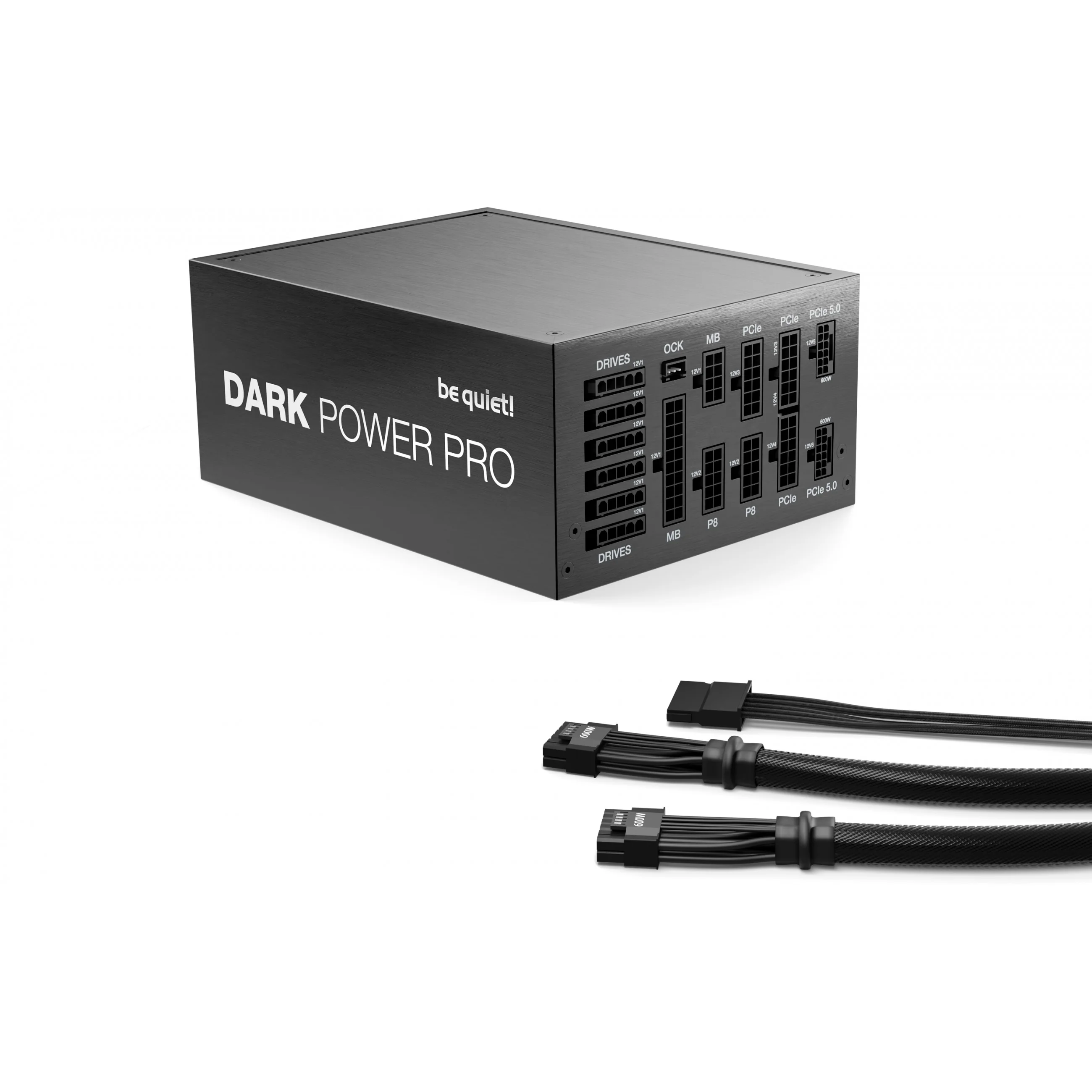 be quiet  Dark Power Pro 13 Netzteil 1600W 20 4 pin ATX Schwarz Hochleistungsnetzteil Netzteile
