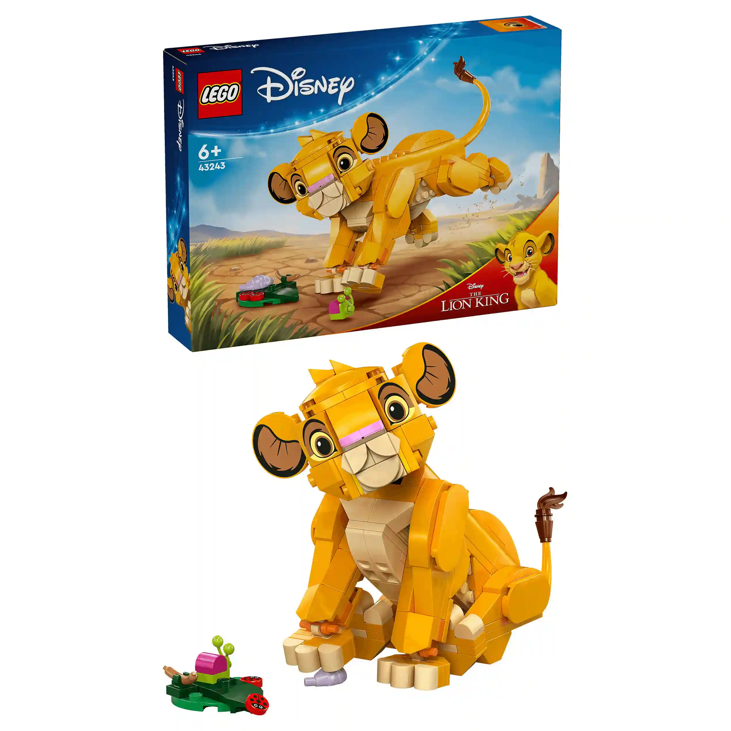 LEGO Disney Classic Simba  das Loewenjunge des Koenigs 43243 Spielwaren