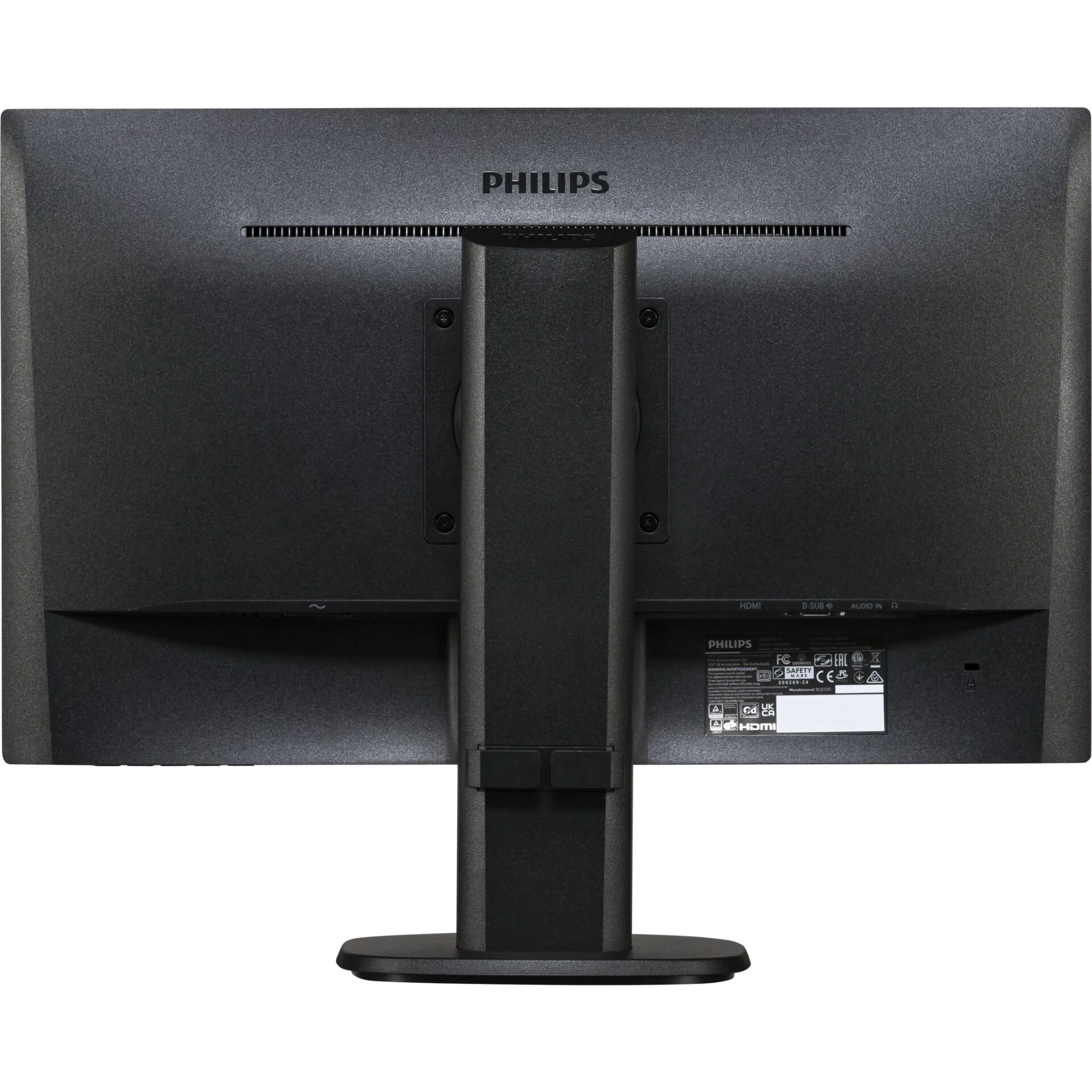 Philips 61cm 24  1920x1080  S line 243S7EHMB 16 9 5ms IPS HDMI VGA VESA Pivot Speaker Full HD Black Monitore