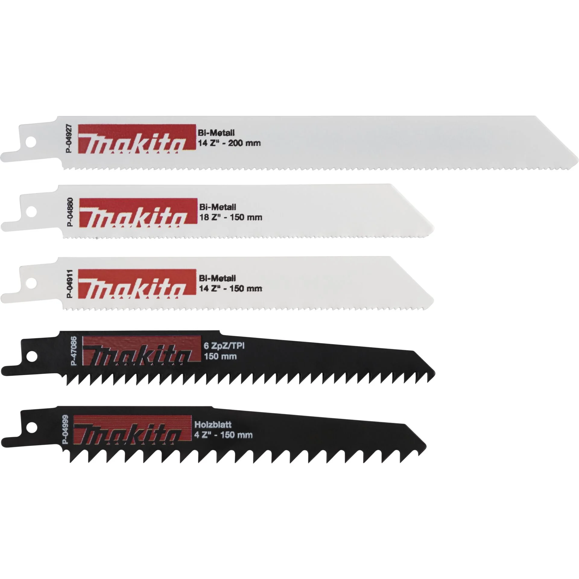 Makita P 83967 Recipro Starter Set Uni 5tlg  Saegen