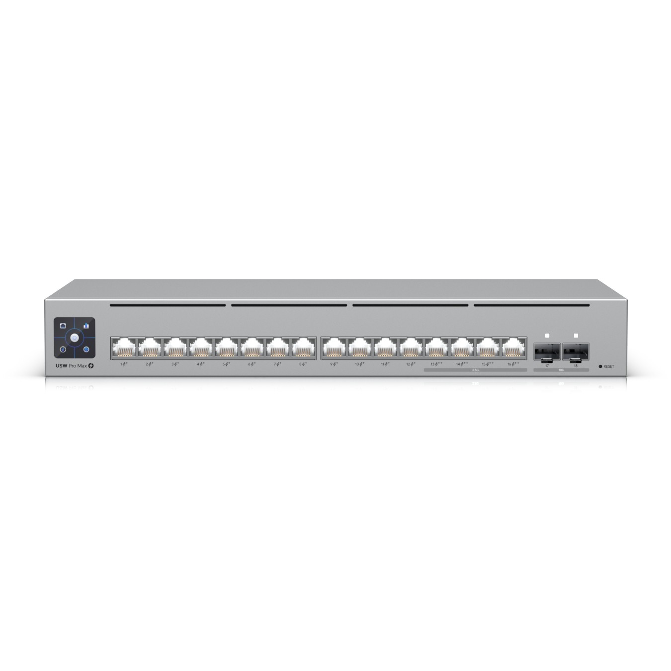 Ubiquiti 16 2P UniFi USW Pro Max 16 POE 180W M RM POE   Netzwerk