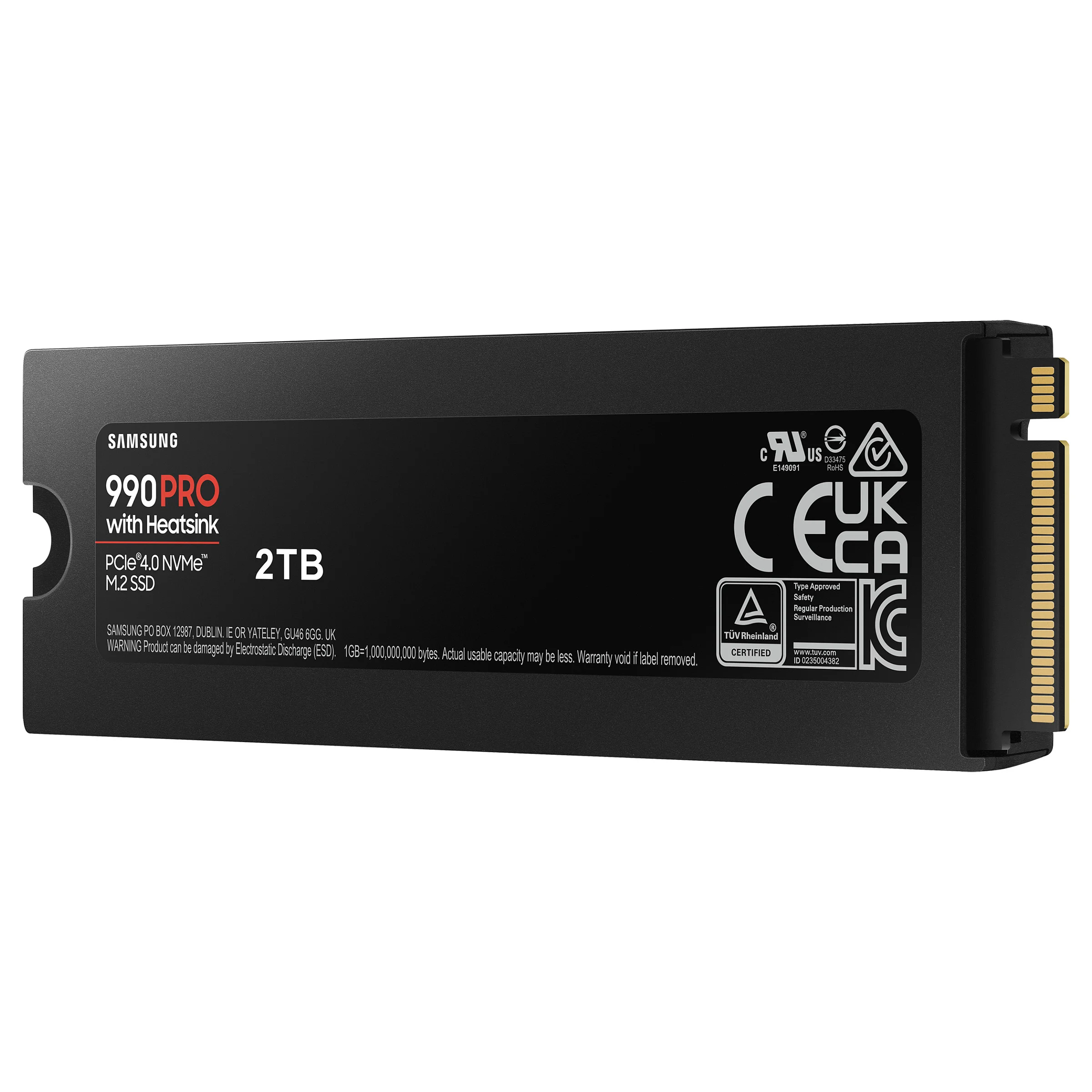 Samsung MZ V9P2T0 2 TB M 2 PCI Express 4 0 NVMe V NAND MLC Speichermedien
