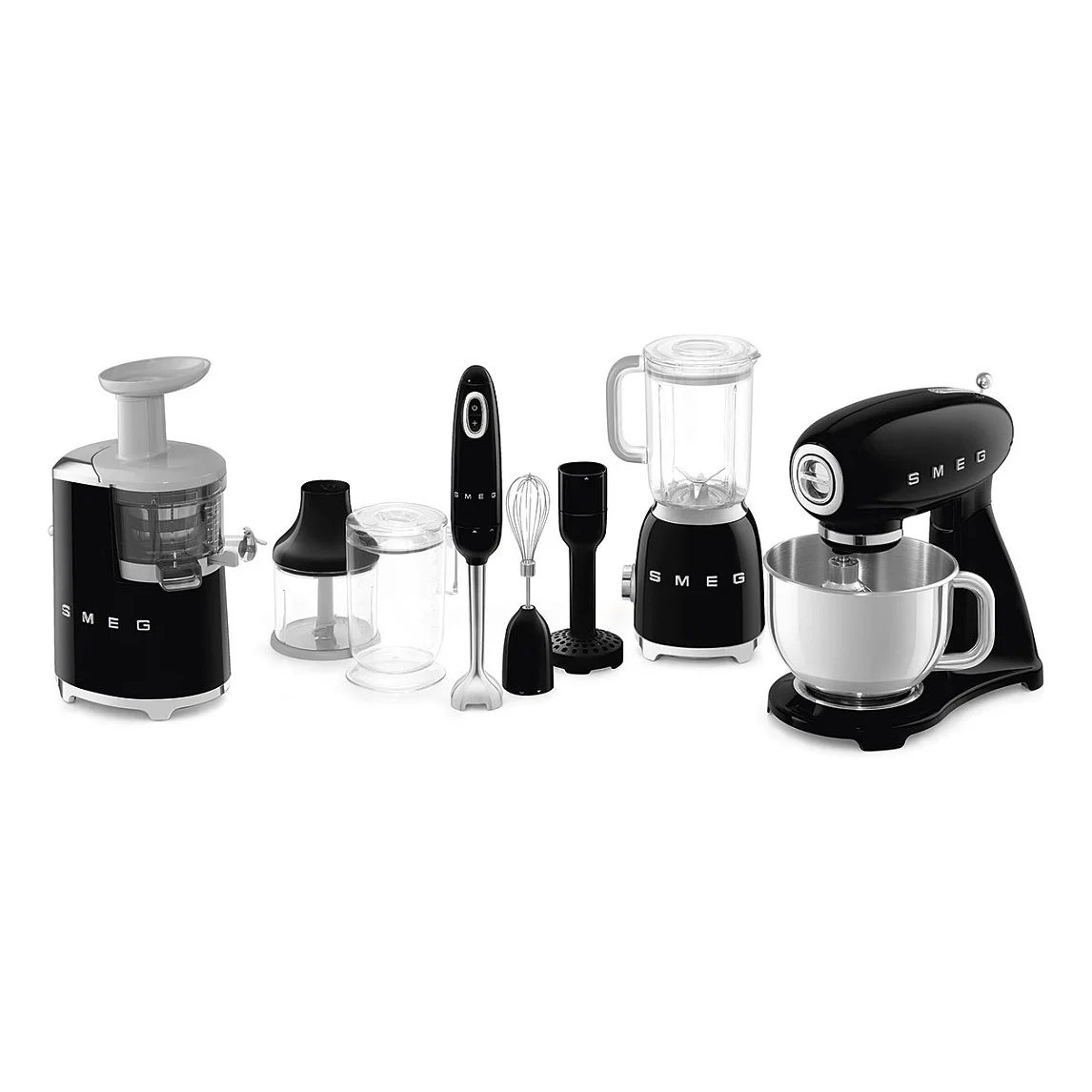 SMEG smf03bleu kuechenmaschine schwarz Kuechenkleingeraete