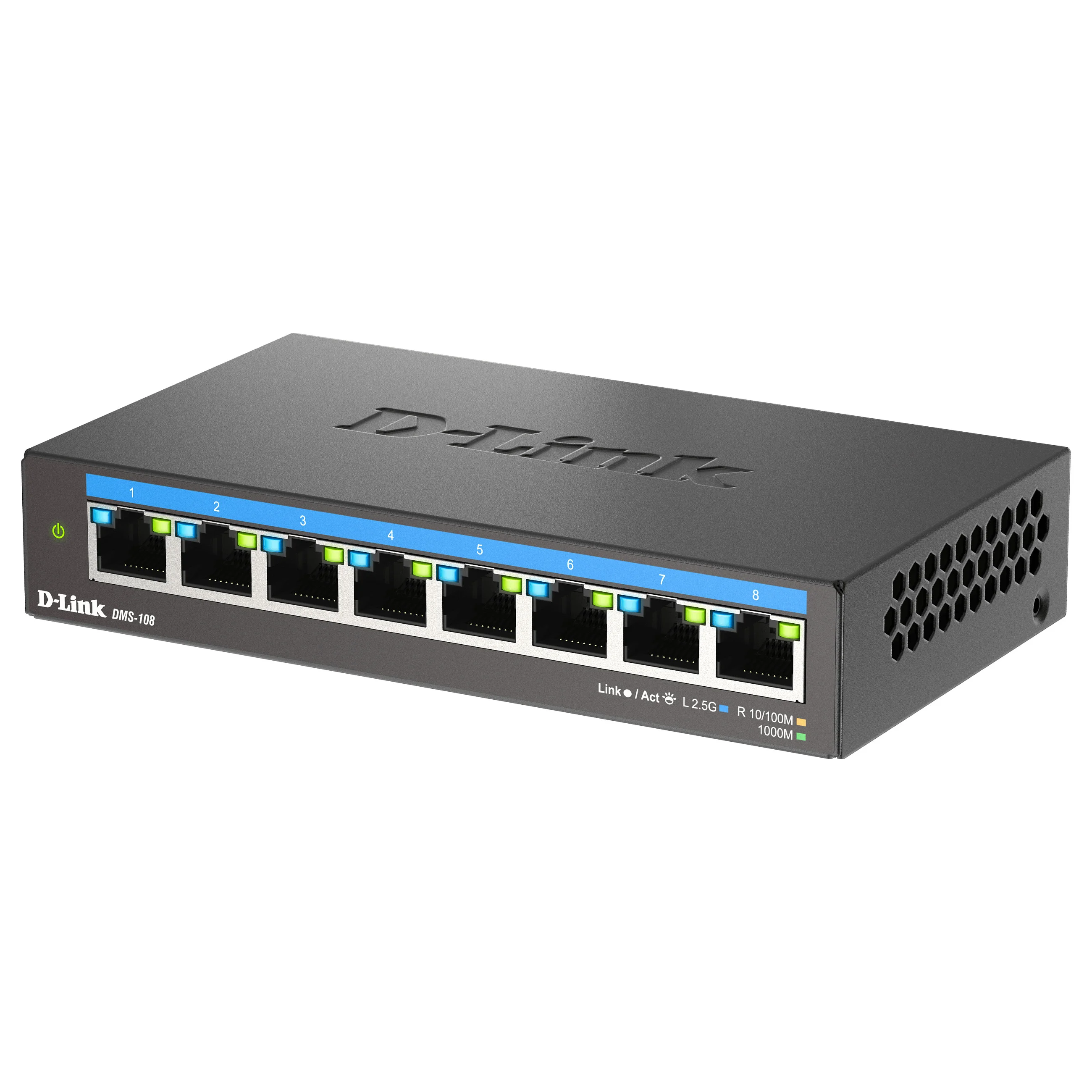D Link 8 Port 2 5G Multi Gigabit Desktop Switch Switches