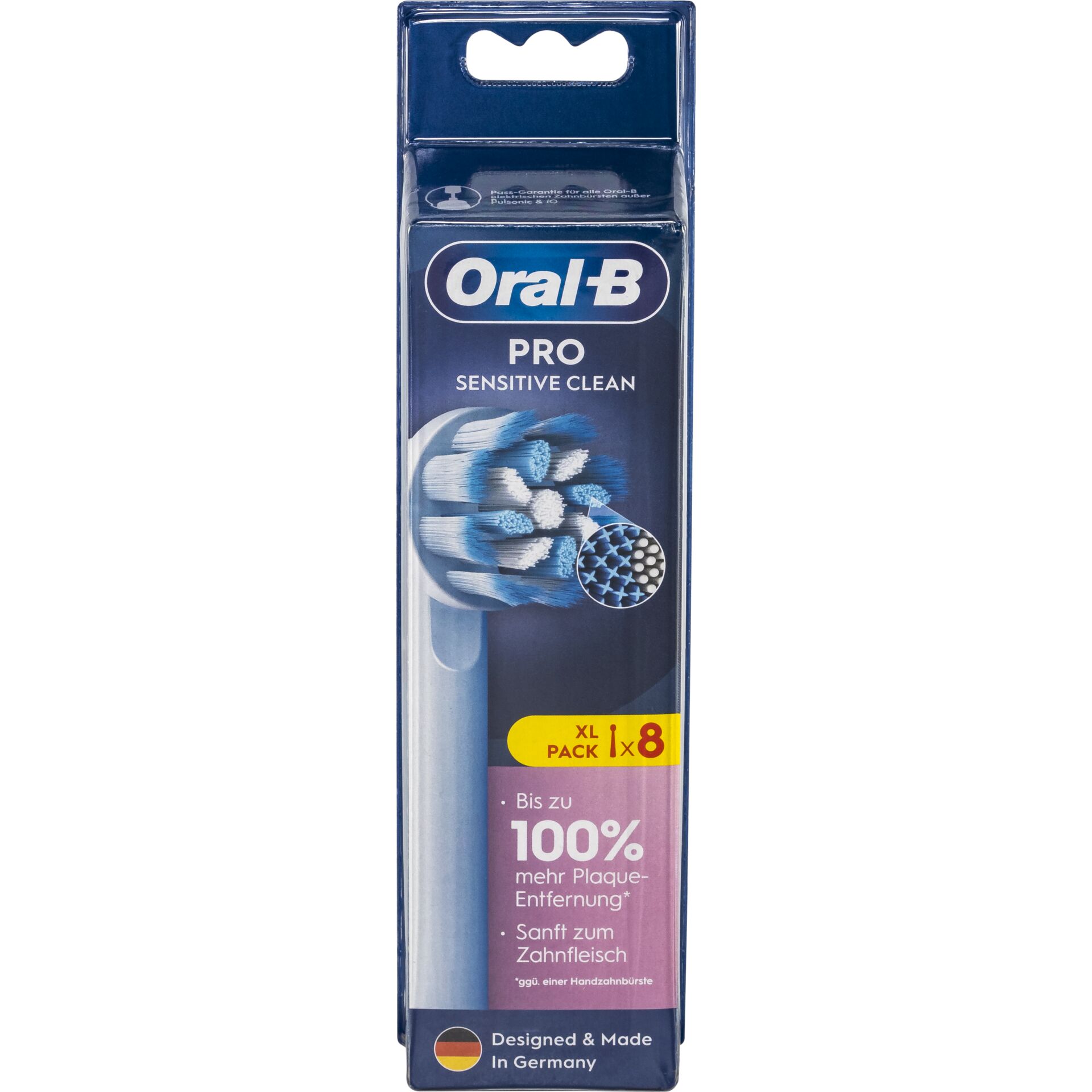 Oral B Aufsteckbuersten Pro Sensitive Clean 8er Zahnpflege