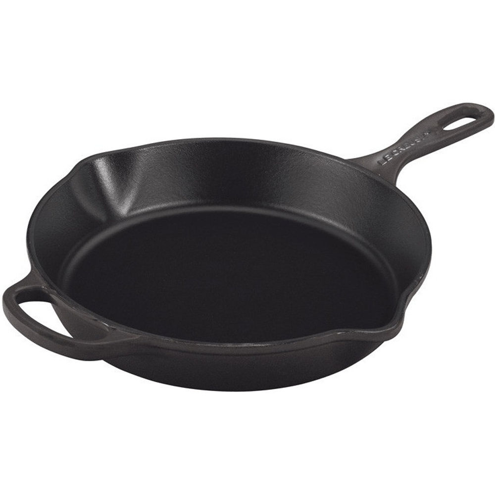 Le Creuset Brat und Servierpfanne hoch Signature  26 cm  schwarz Pfannen & Toepfe