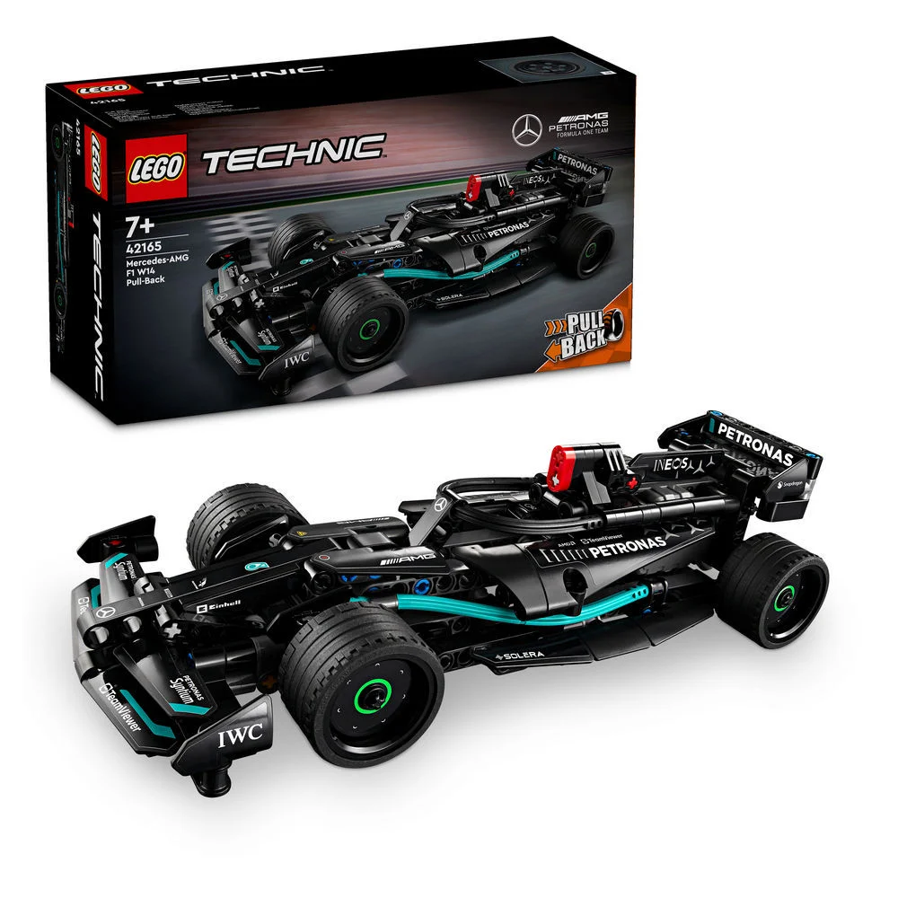 LEGO Bauspielzeug Rennwagen Technic Mercedes AMG F1 W14 E Performance Pull Back Spielwaren