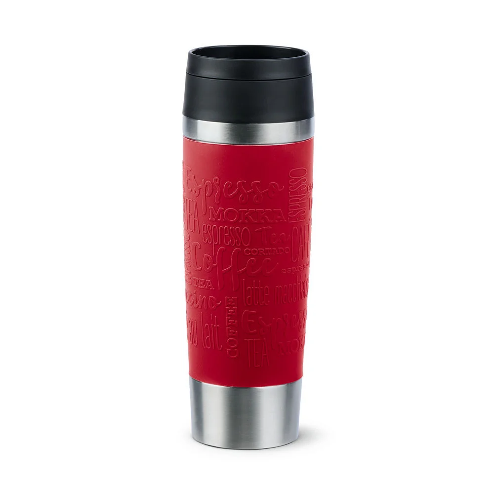 Emsa Isolierbecher Travel Mug  0 5 Liter  rot Zubehoer Kaffeemaschinen
