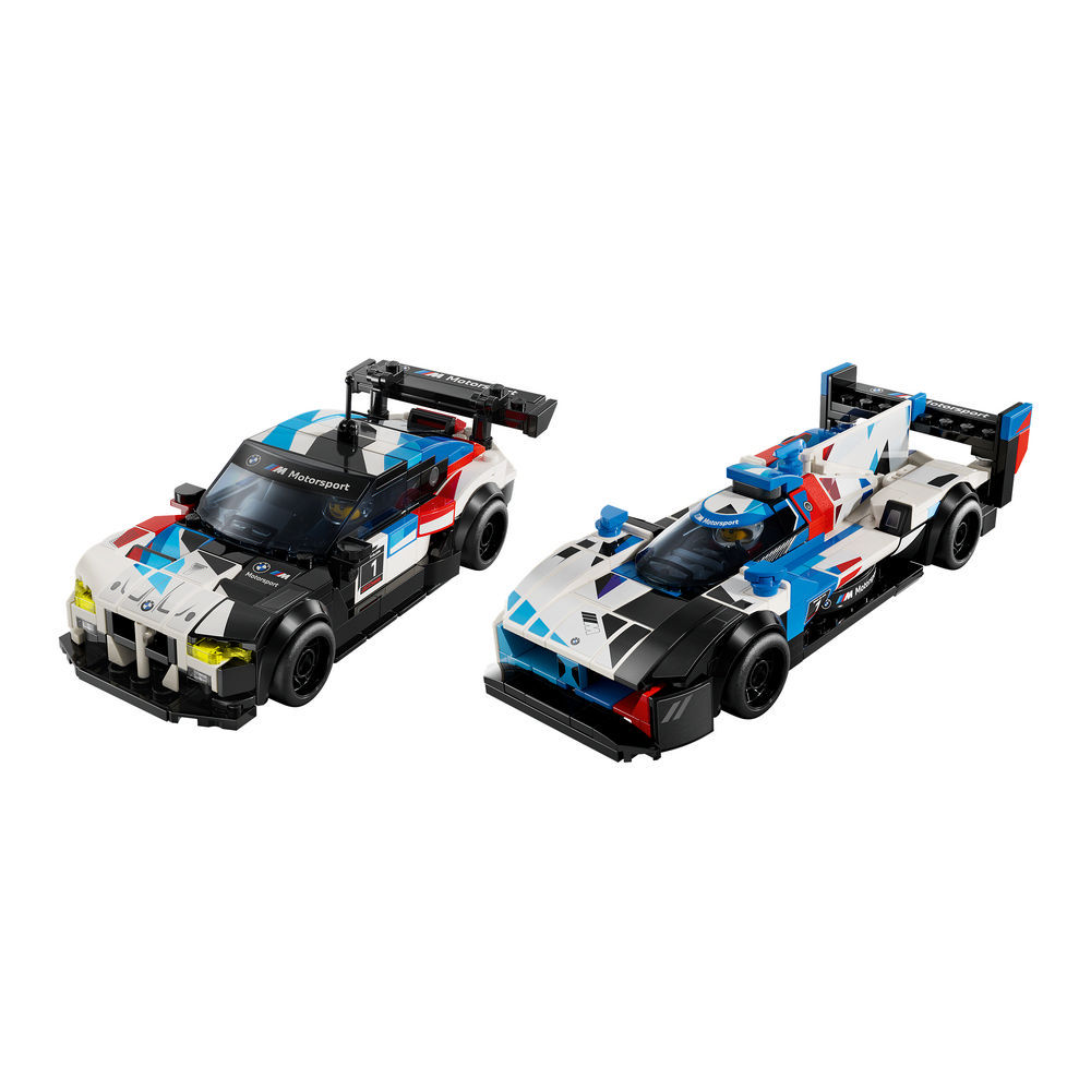 LEGO Bauspielzeug Rennwagen Speed Champions BMW M4 GT3 BMW M Hybrid V8 Spielwaren