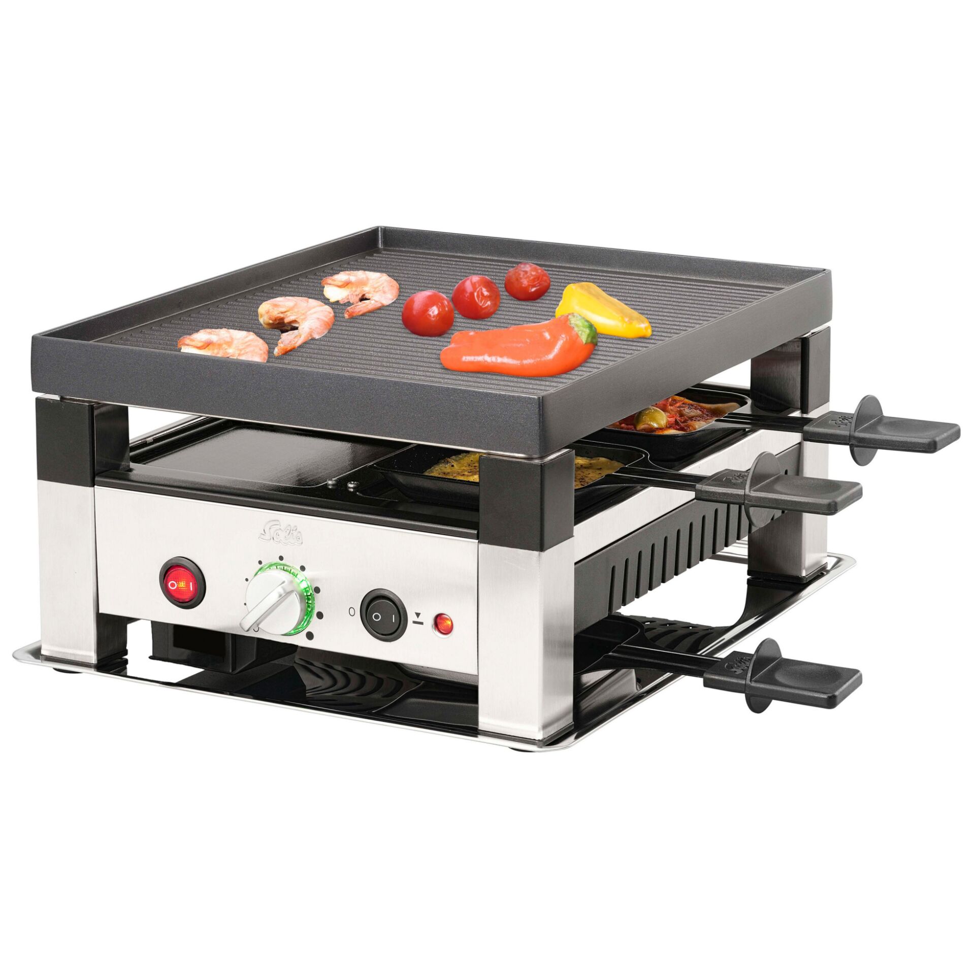 Solis 5in1 Tischgrill 7910 fuer 4 Personen Grills