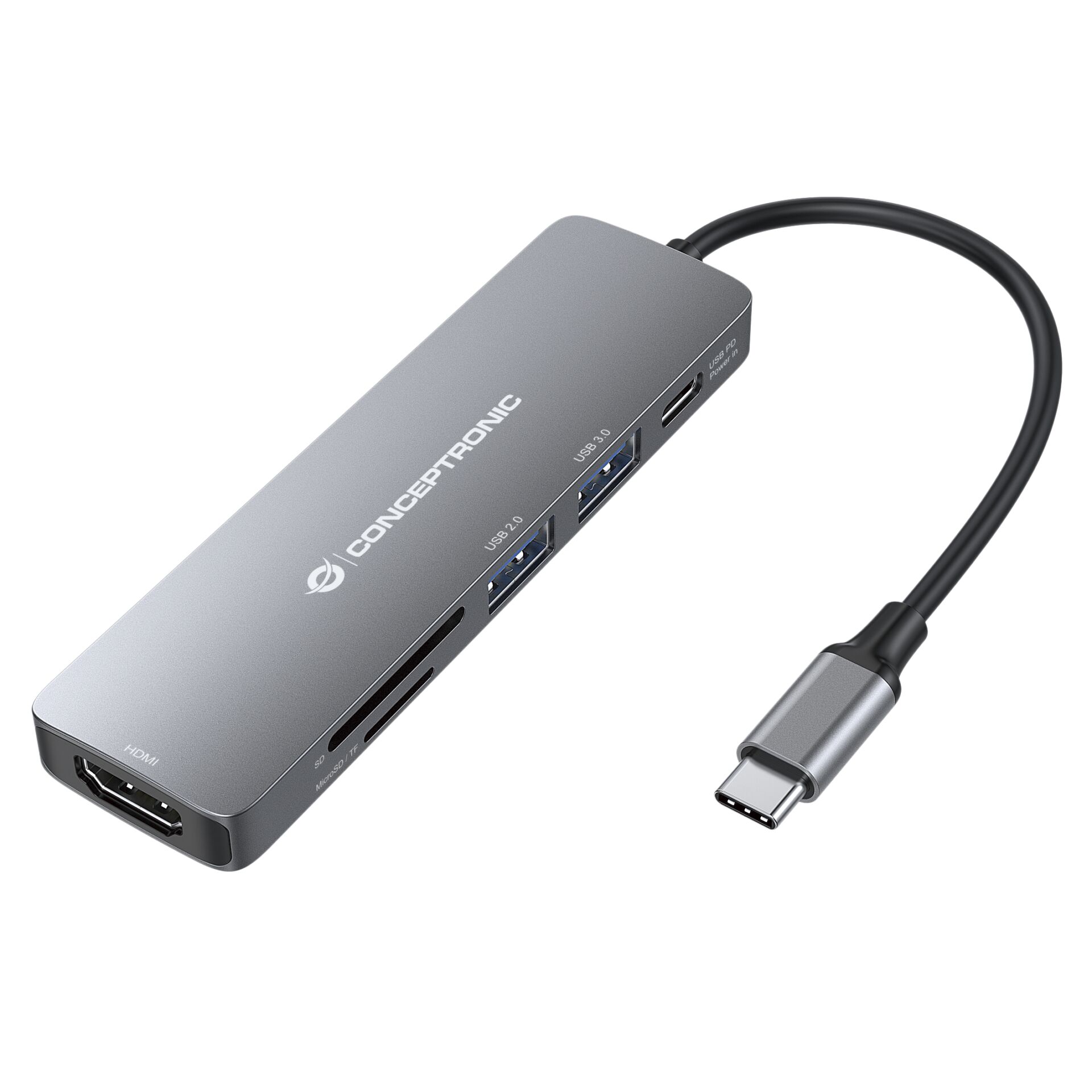 CONCEPTRONIC donn11g 6 in 1 usb c adapter Akkus Powerbanks & Kabel