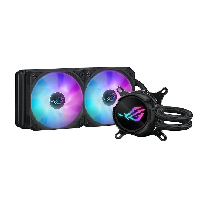 ASUS ROG Strix LC III 240 ARGB Prozessor Fluessigkeitskuehlung 12 cm Schwarz PC-Komponenten