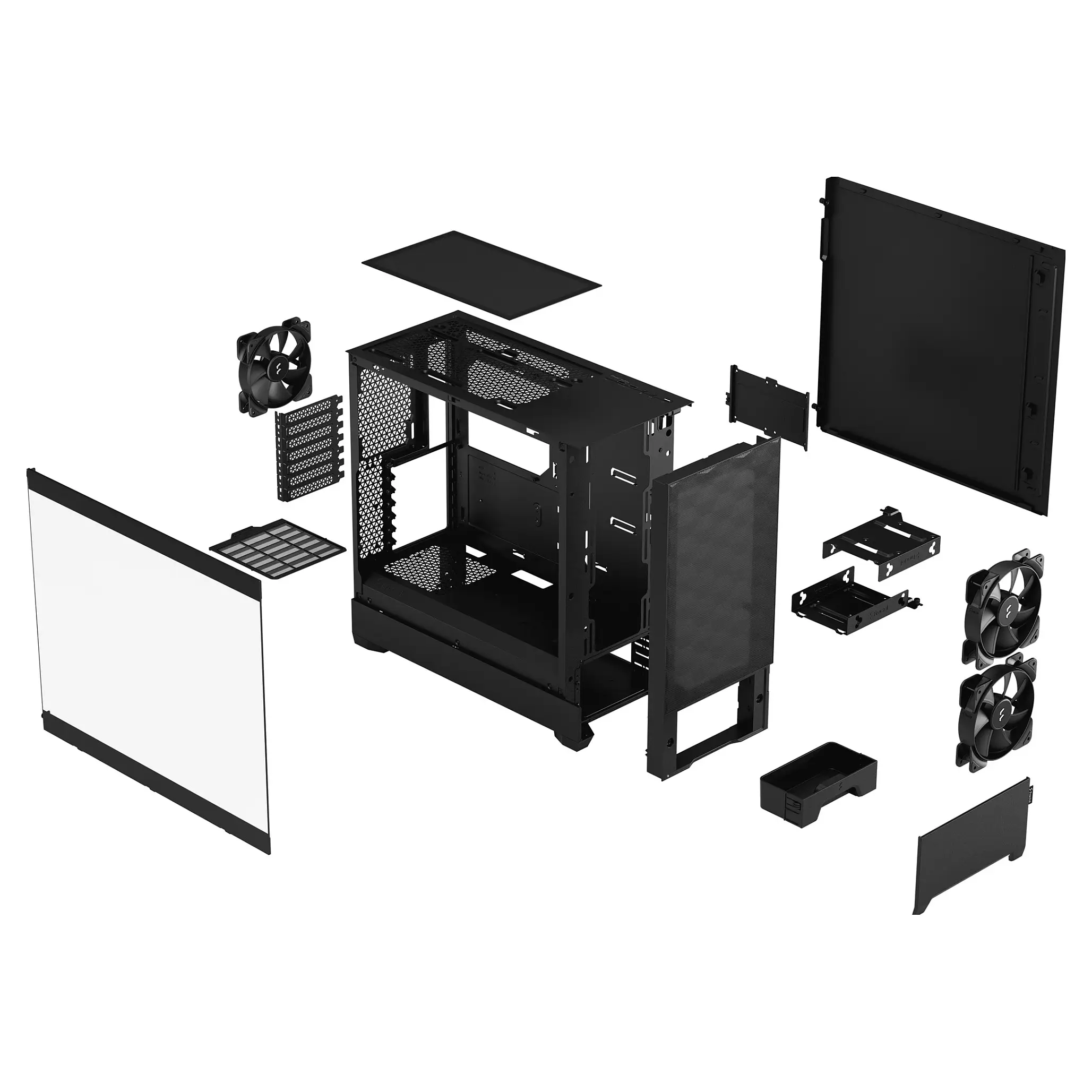 Fractal Design Midi Pop Air Black Window PC-Zubehoer