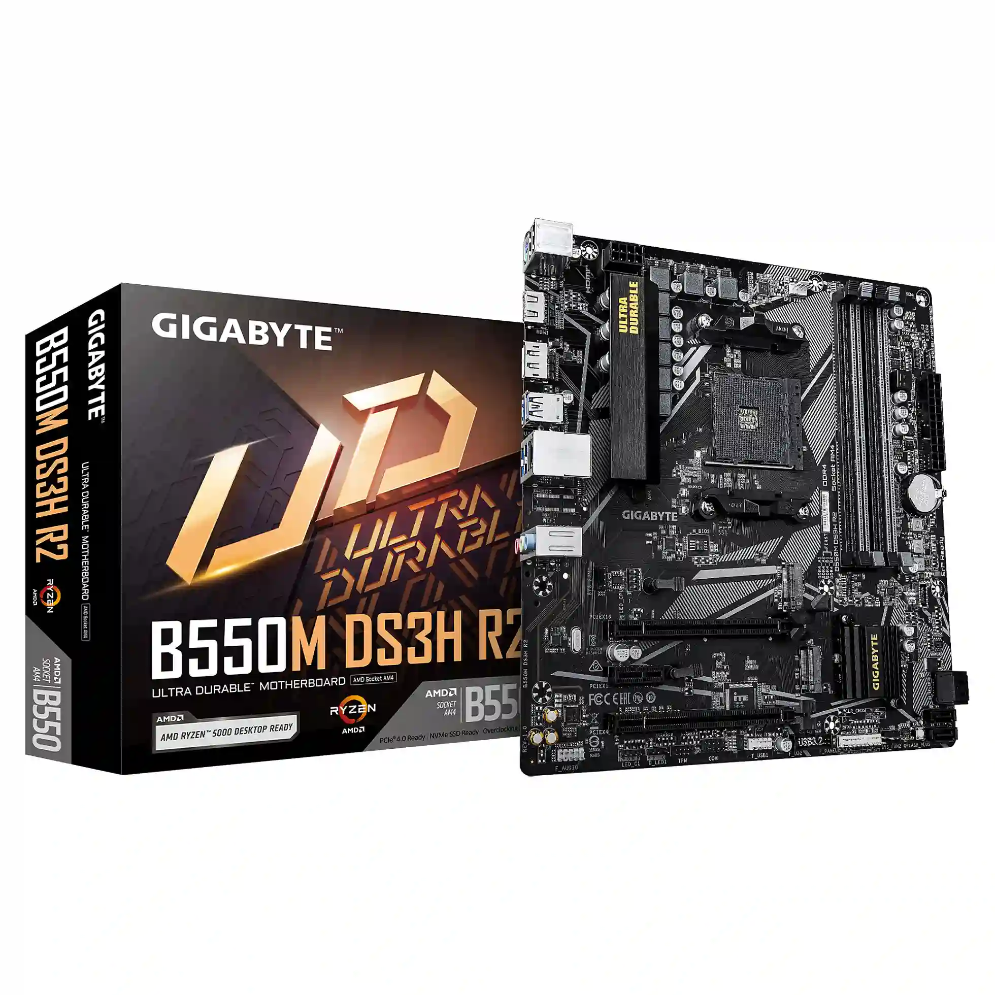 Gigabyte AM4 B550M DS3H R2 mATX PC-Zubehoer