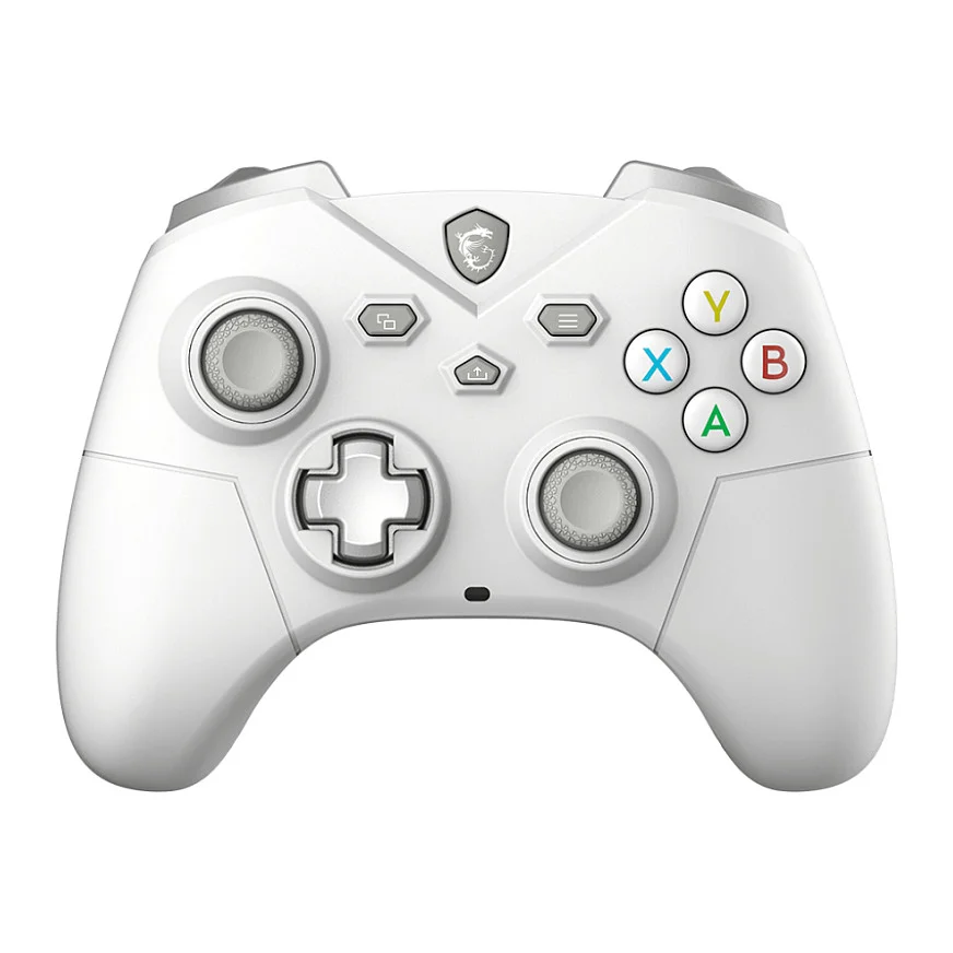 MSI FORCE GC300 WIRELESS WHITE Weiss USB 2 0 Gamepad Analog PC Zubehoer Gaming
