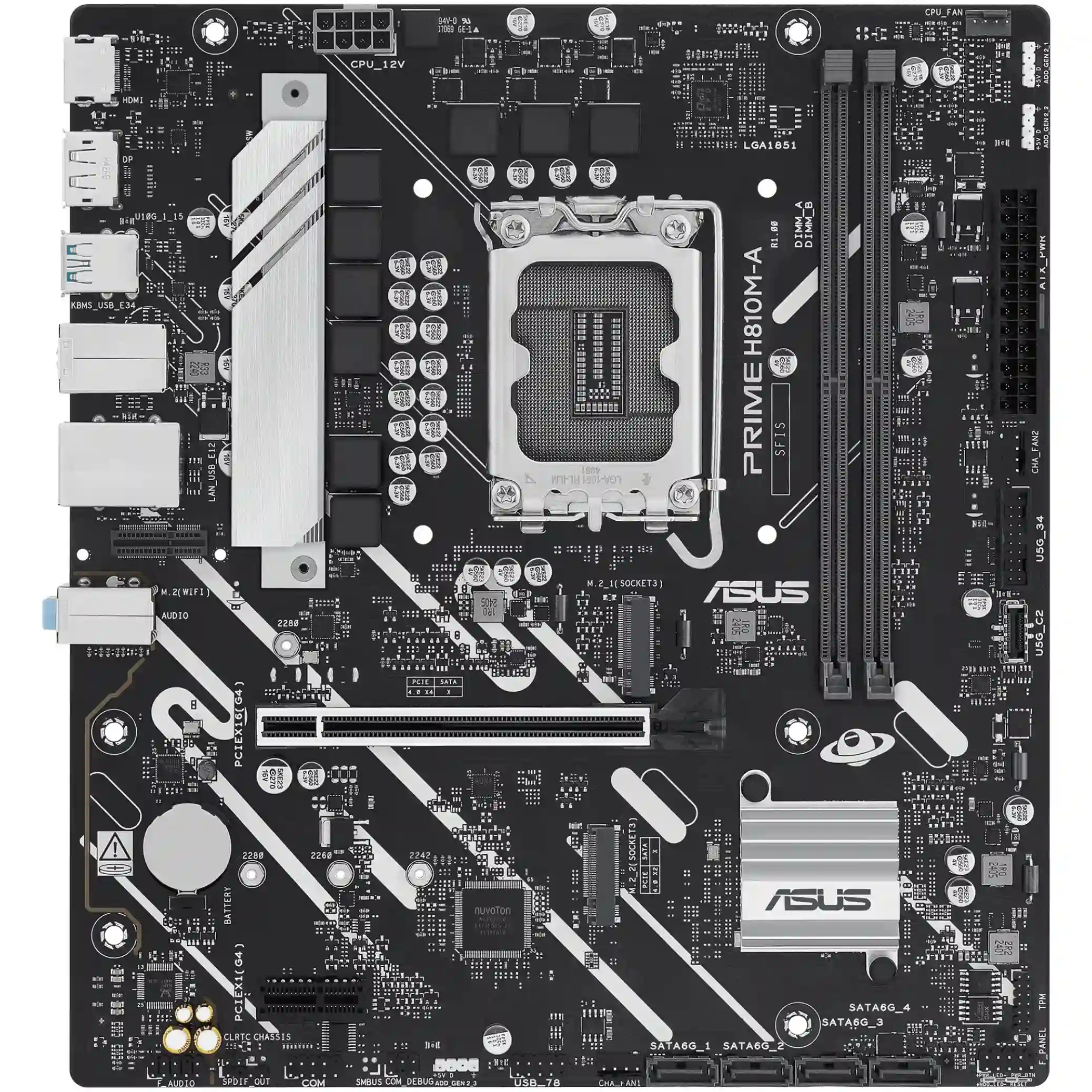 ASUS PRIME H810M A CSM  Intel LGA1851 DDR5 mATX  PC-Zubehoer