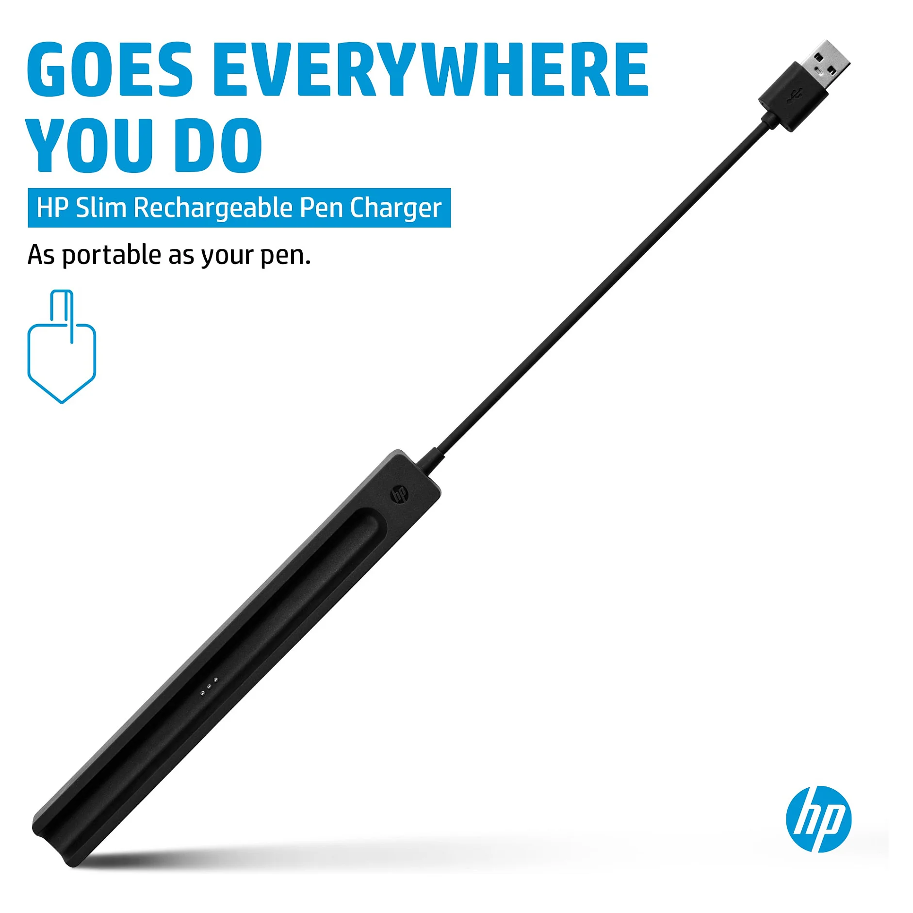 HP Wiederaufladbarer Slim Pen Ladegeraet Notebook & Tablet Zubehoer