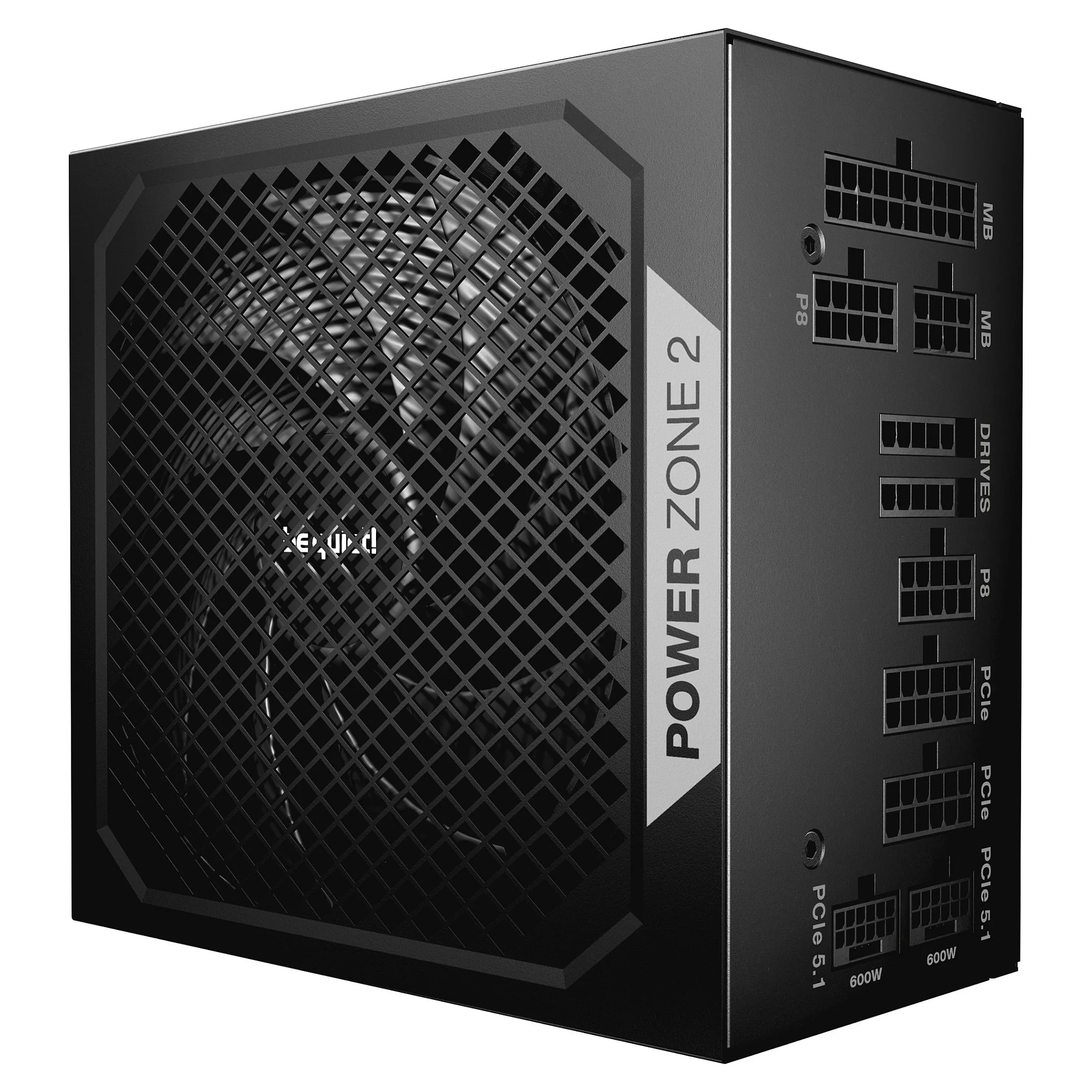 be quiet  POWER ZONE 2   1200 W Netzteil 20 4 pin ATX ATX Schwarz PC-Komponenten