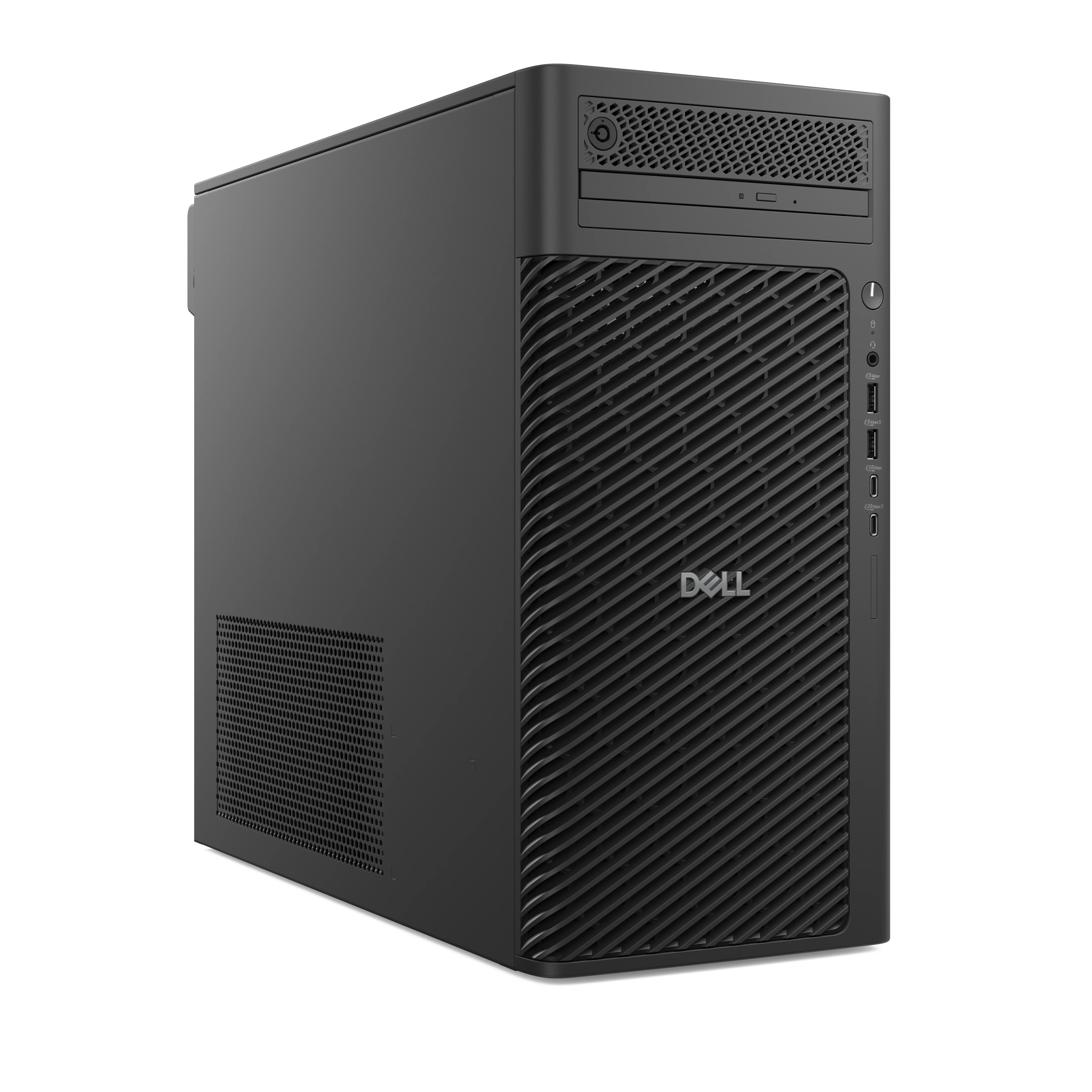 Dell Pro Max Tower T2 FCT2250 Intel Core Ultra 7 265K 32GB 1TB SSD Integrated vPro Kb Mouse 1500W TPM W11P 3Y Basic Onsite PC-Zubehoer