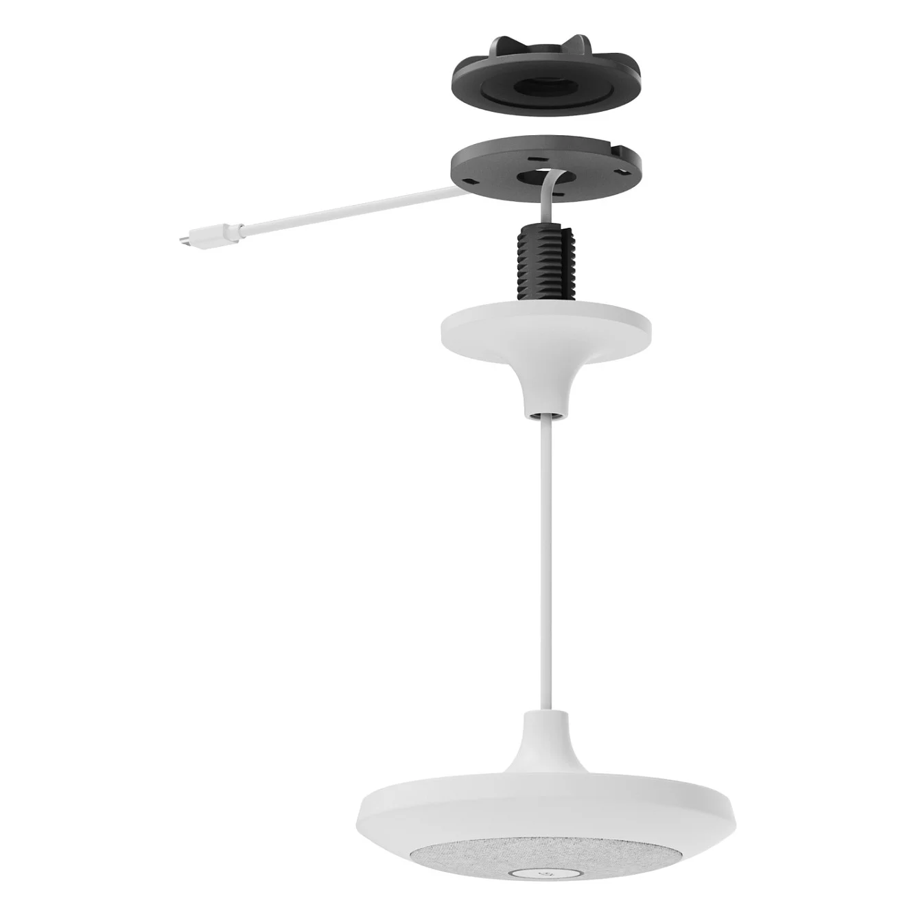 Logitech Deckenhalterung fuer Mikrofon Rally Mic Pods PC-Zubehoer