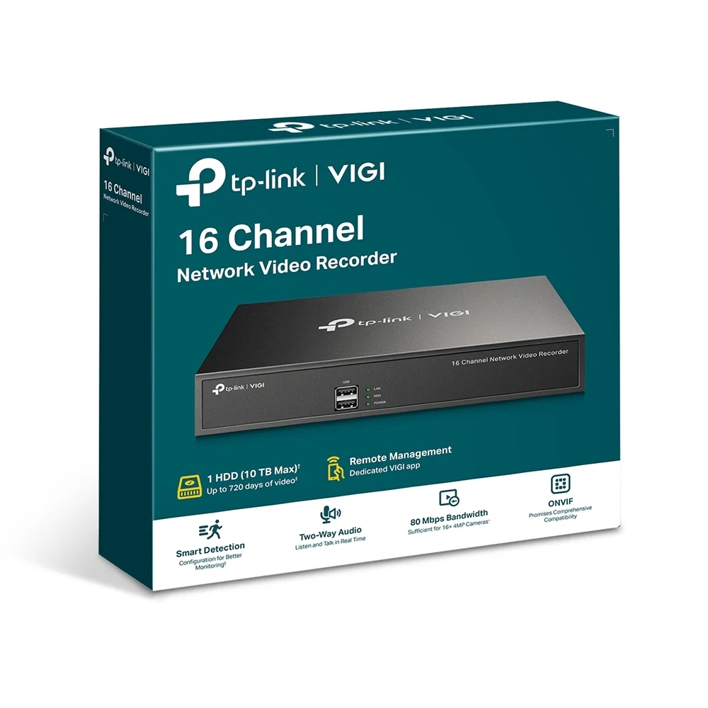 TP Link VIGI 16 Channel Netzwerk Video Recorder