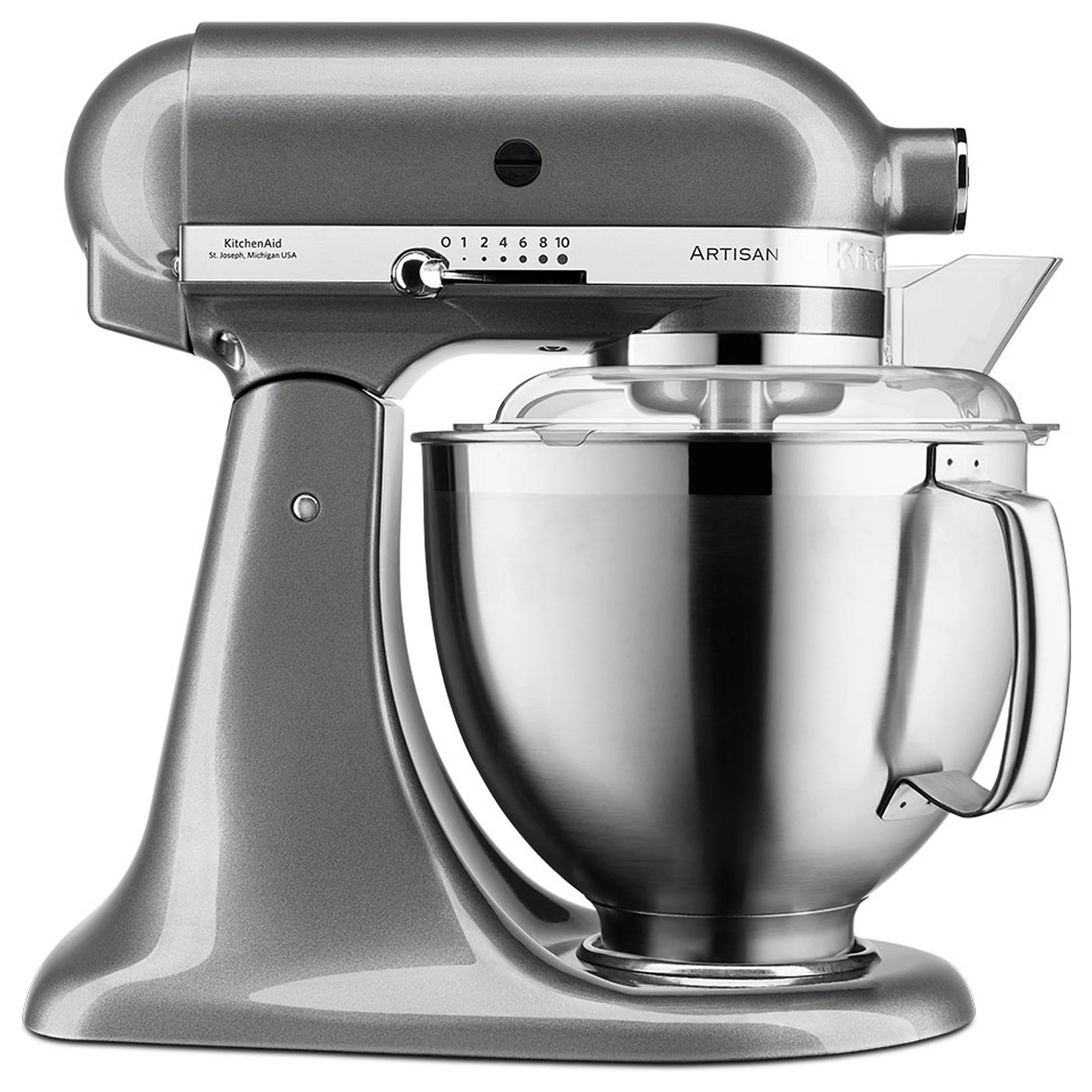 KitchenAid Artisan 5KSM185PSEMS Medallion silber Kuechenmaschinen