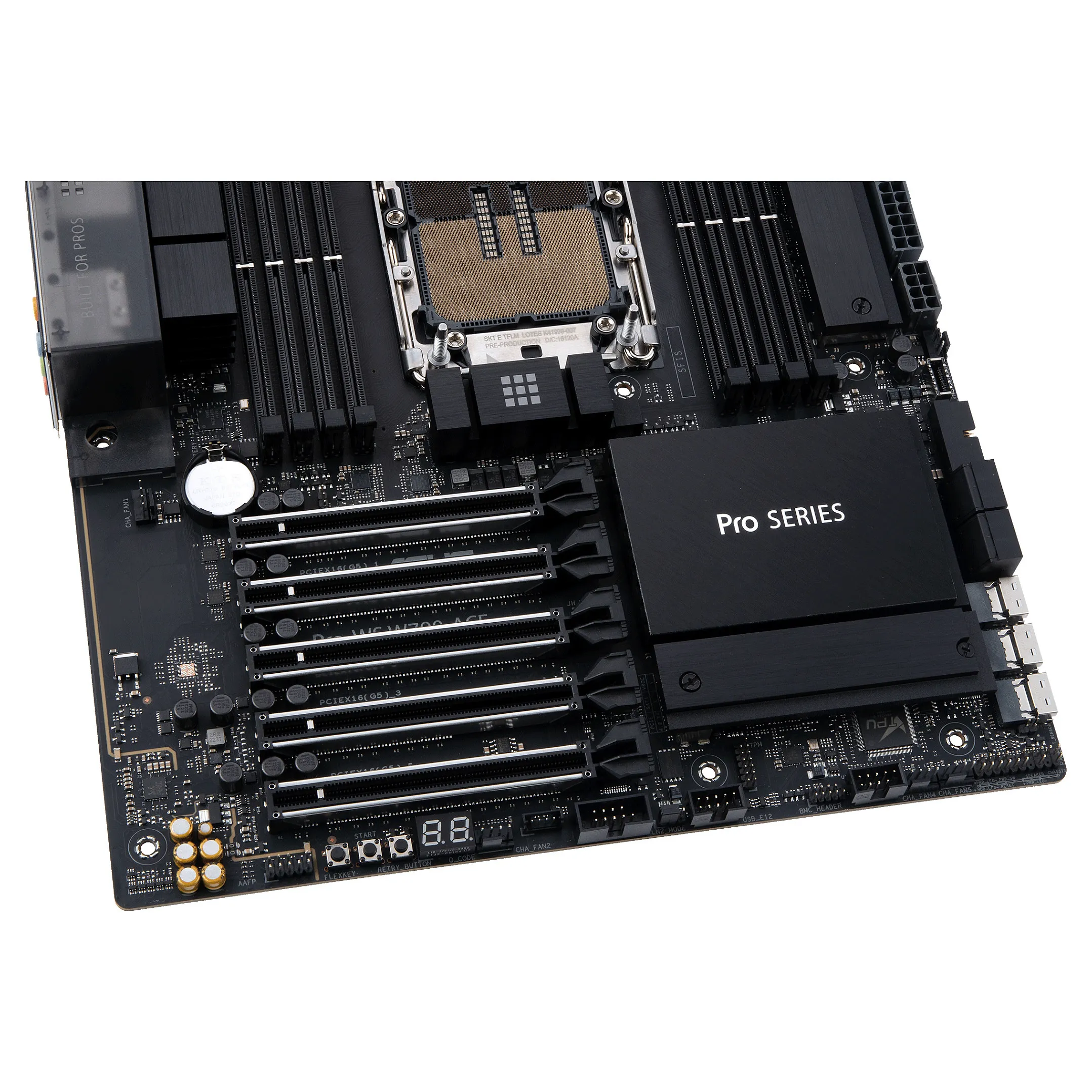 ASUS PRO WS W790 ACE Intel W790 LGA 4677  Socket E  SSI CEB PC-Komponenten