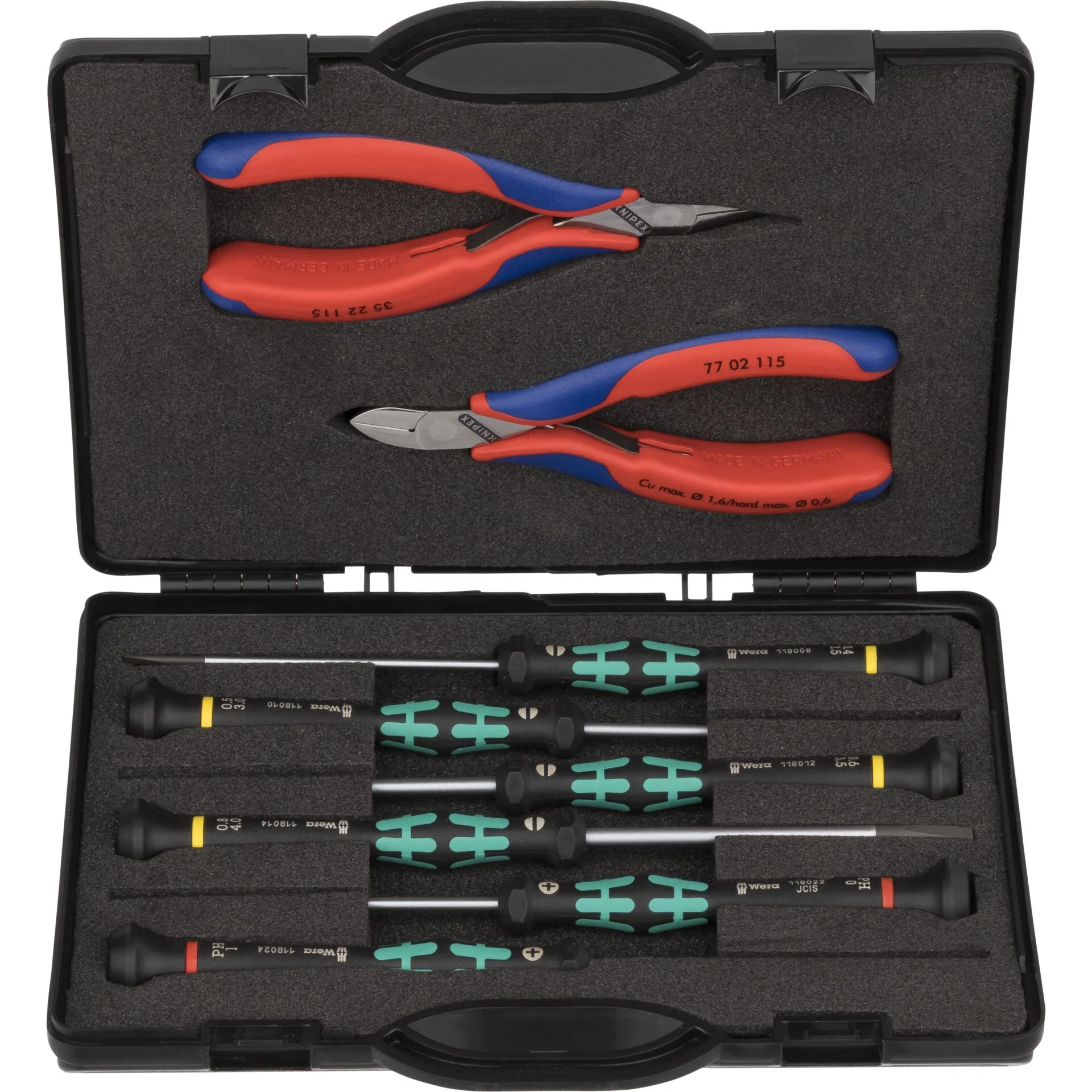 KNIPEX Elektronik Box Werkzeugsets