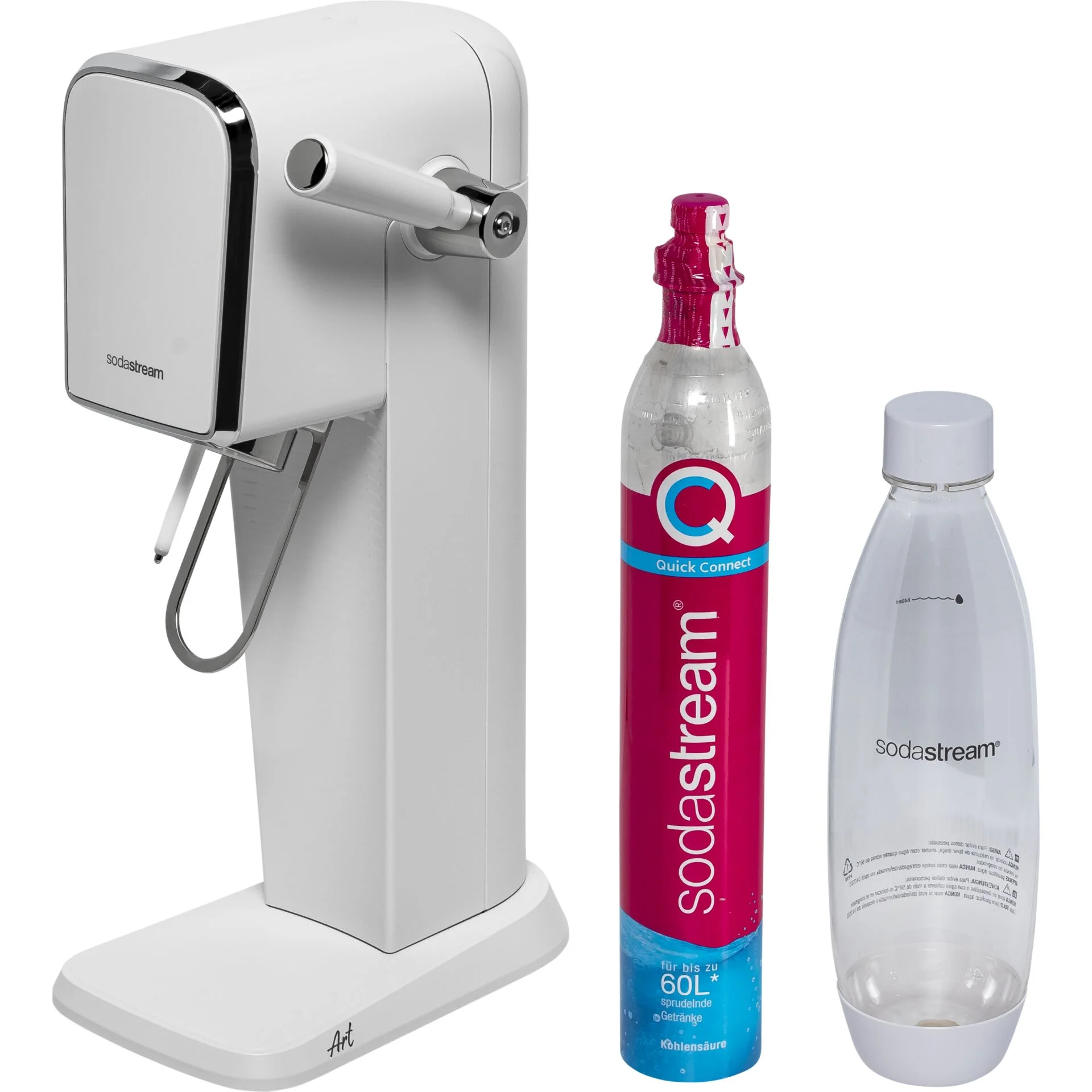 SodaStream Art white Wasseraufbereitung