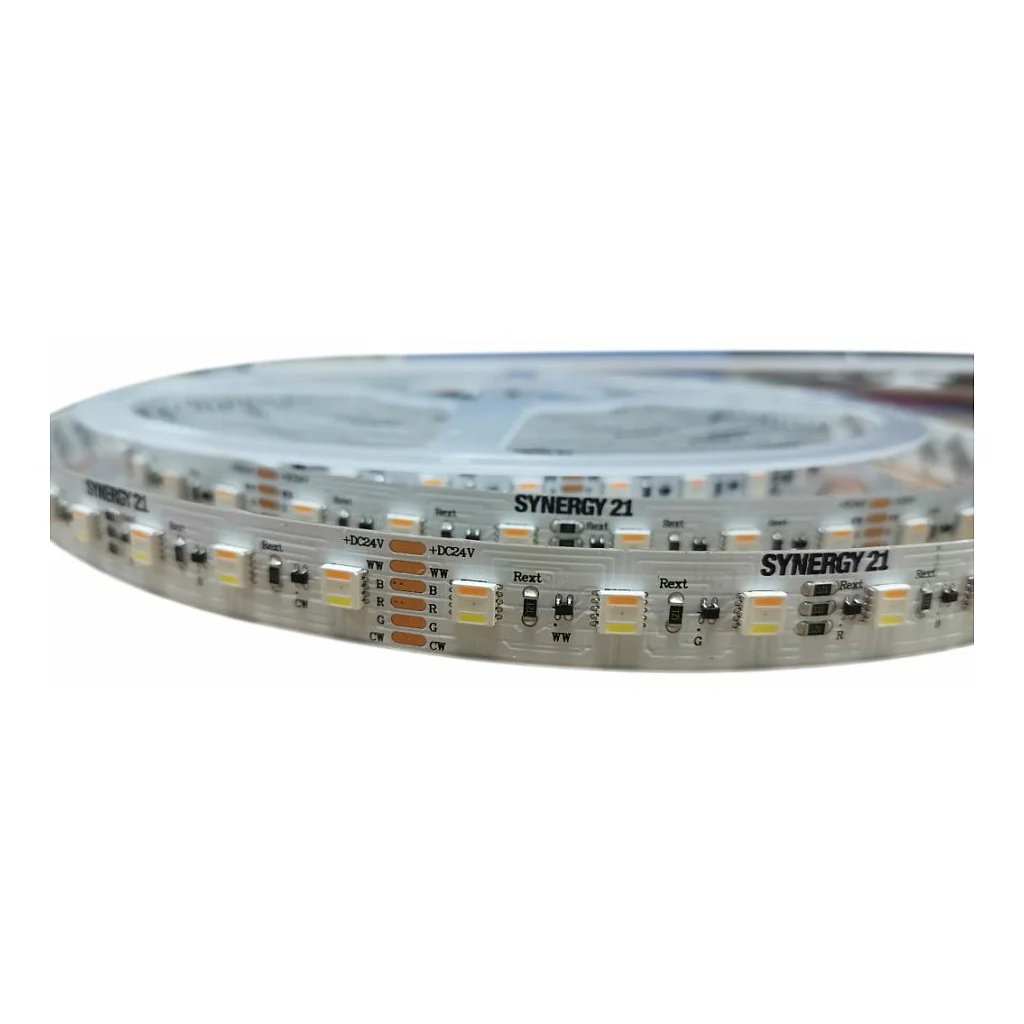 Synergy21 Synergy 21 LED Flex Strip 5050   60 RGB DC24V   RGB WW  RGB CCT  one chip ULS 10m HP IP20 Lightstrips