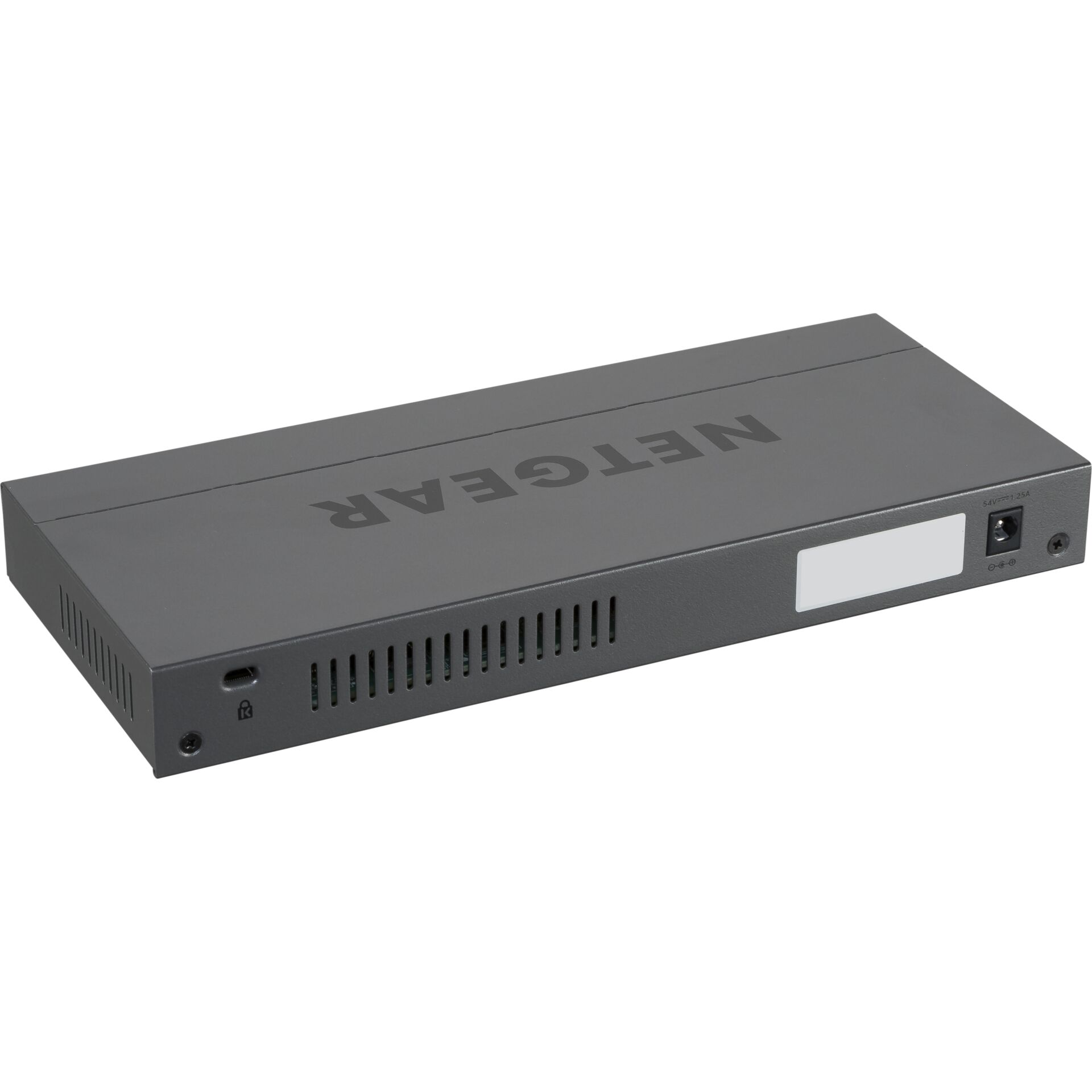 NETGEAR GS110TP Managed L2 L3 L4 Gigabit Ethernet  10 100 1000  Power over Ethernet  PoE  Grau Switches
