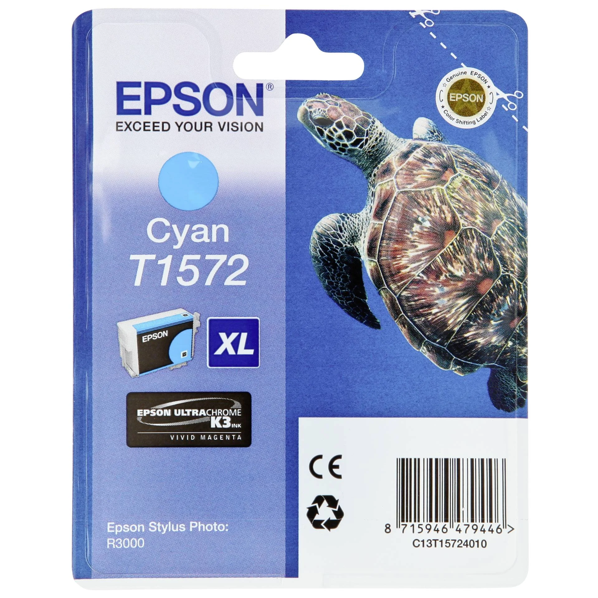 Epson Turtle T1572 Cyan Drucker & Scanner