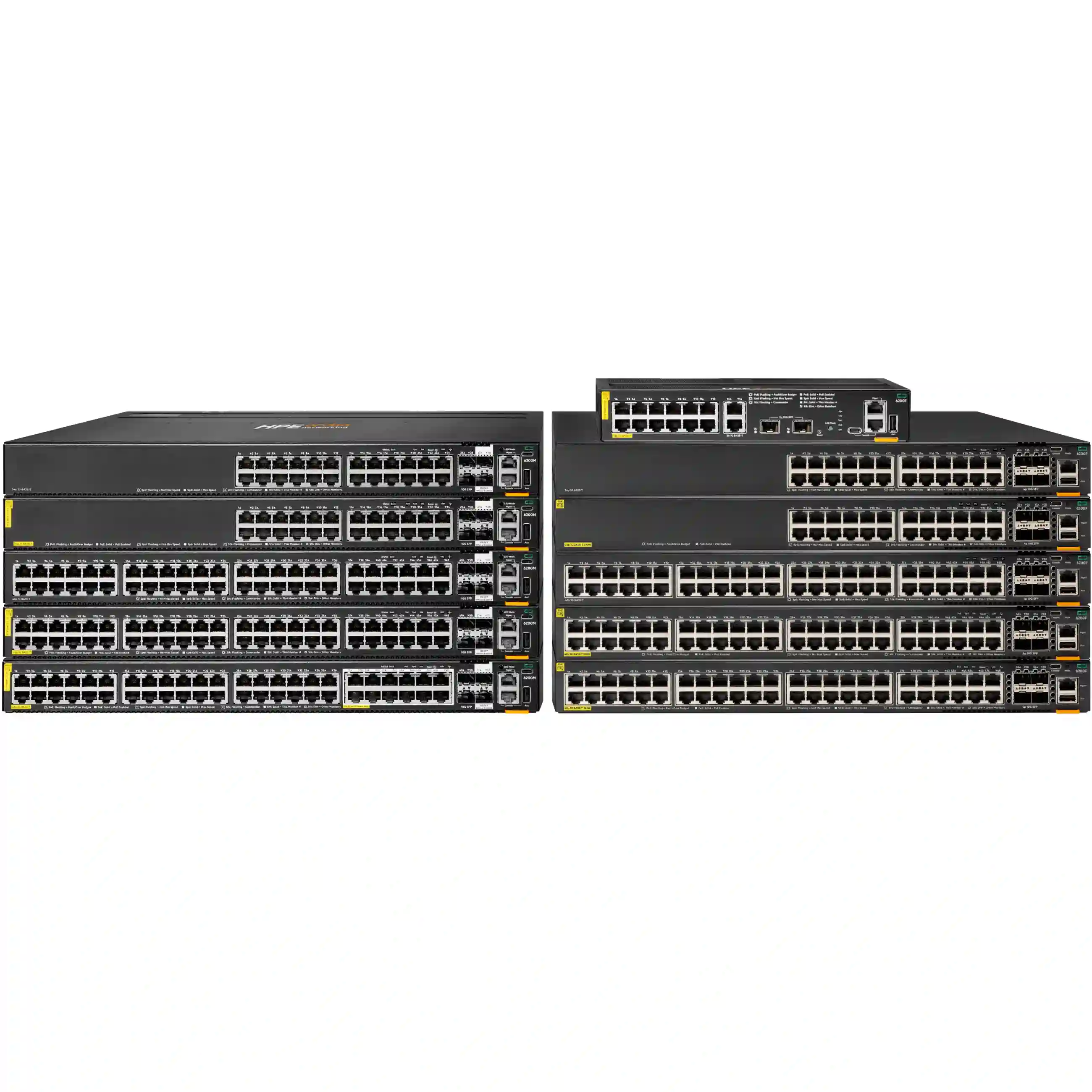 HP Enterprise ARUBA 6200M 48G CL4 POE STOCK Netzwerk