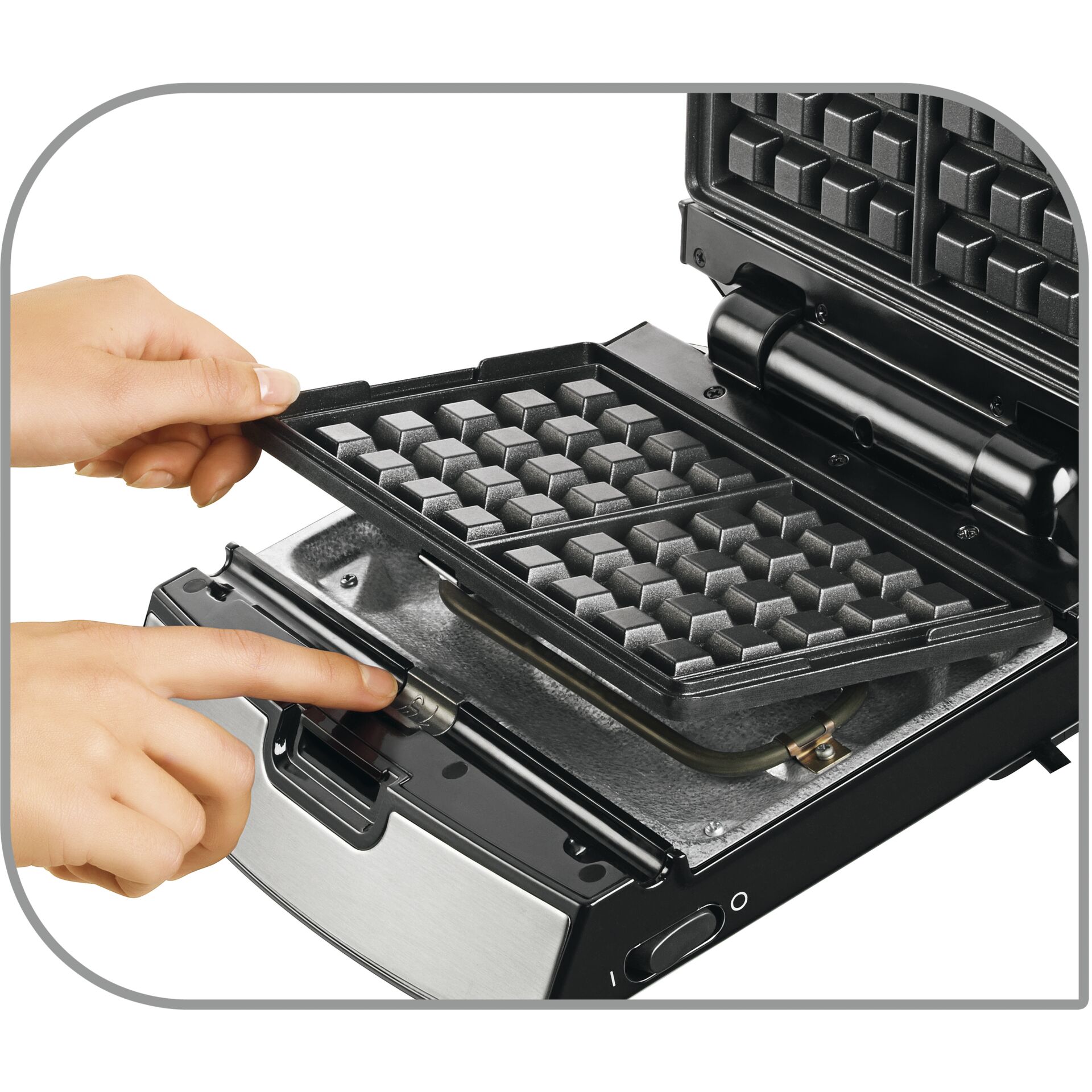 Tefal SW 854 D Snack Collection Waffel  Sandwichtoaster Waffeleisen & Crepes Maker 