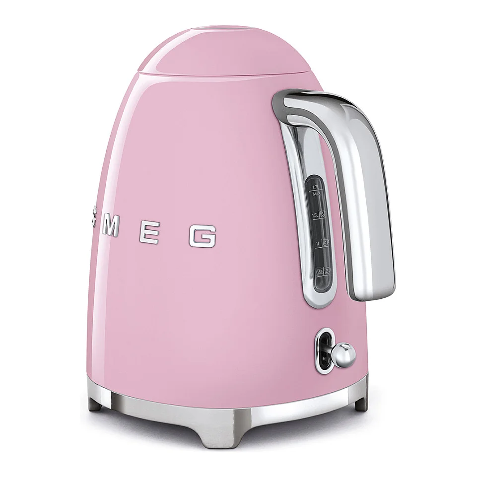 SMEG klf03pkeu wasserkocher rose Kuechenkleingeraete