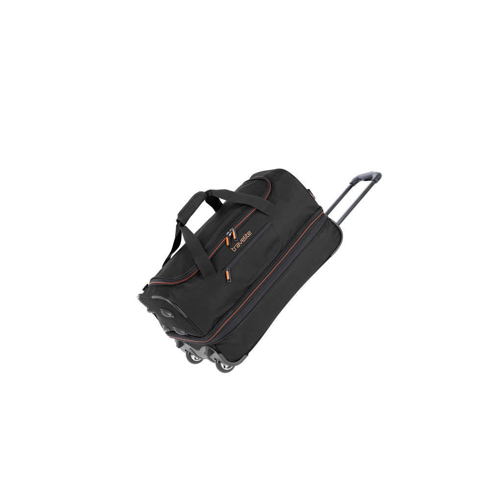 TRAVELITE Rollenreisetasche mit Dehnfalte Basics  S  schwarz Taschen & Rucksaecke